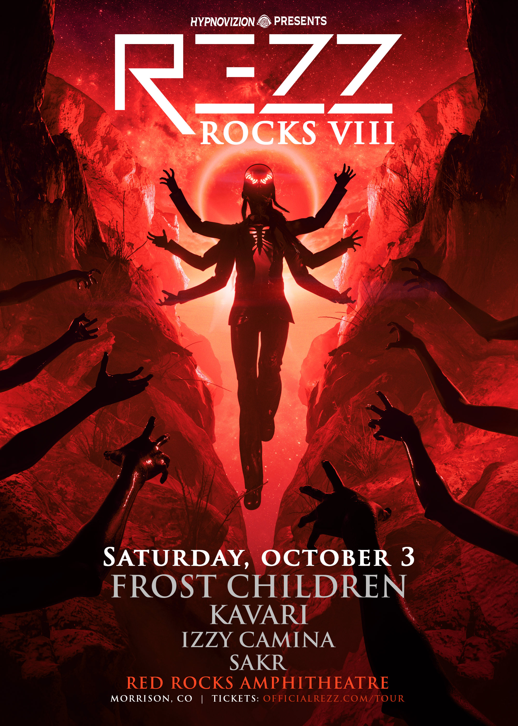 REZZ Rocks 2026 Returns to Red Rocks for One Night Only This October ...