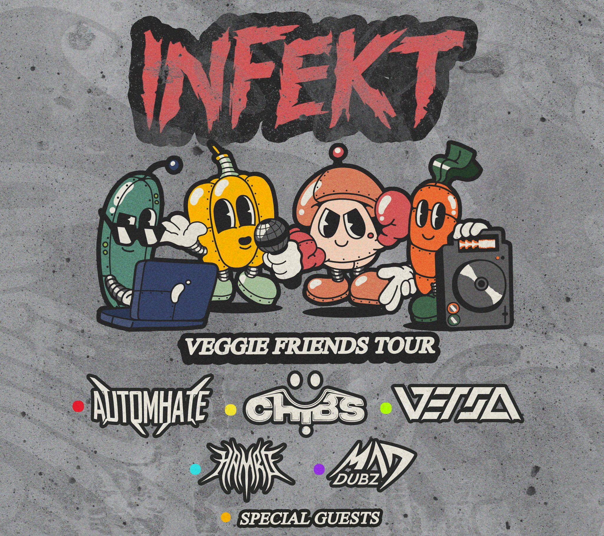 INFEKT Announces Veggie Friends Tour