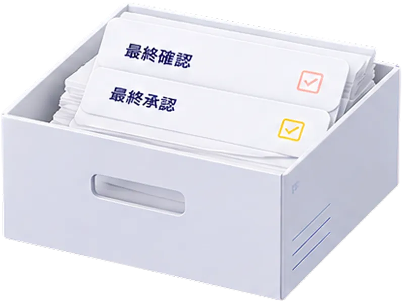 導入後：本来注力すべき仕事に集中できている状態のイメージ