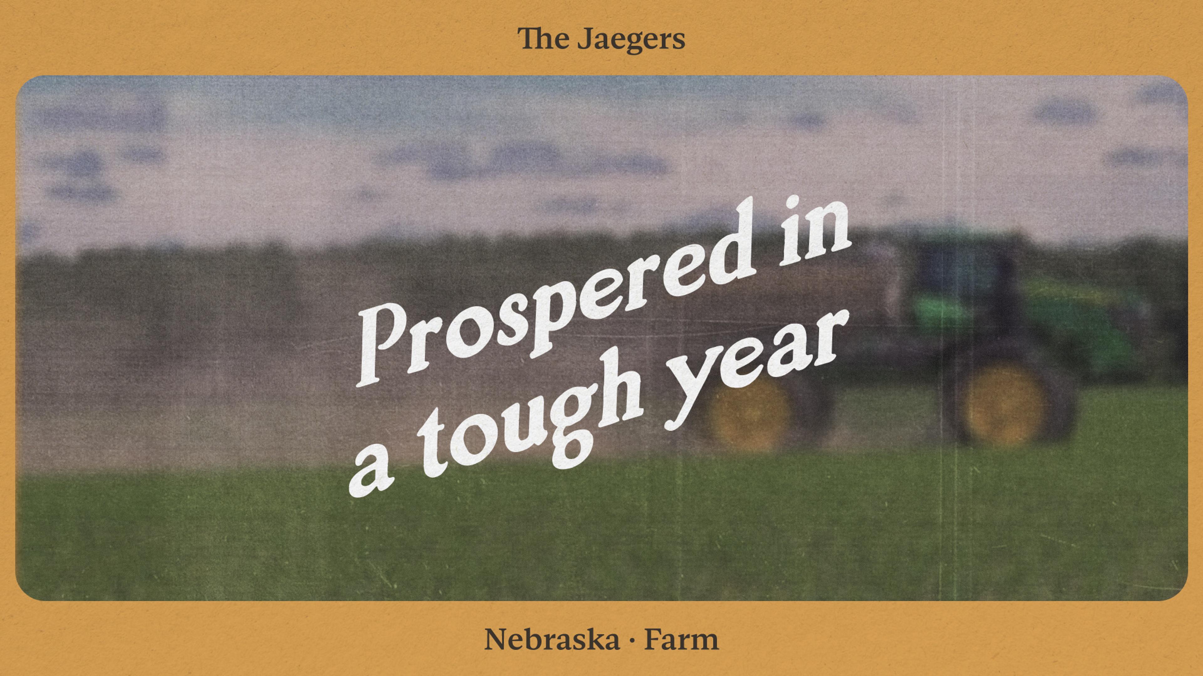 6 key wins: How this Nebraska farm prospers in a tough year