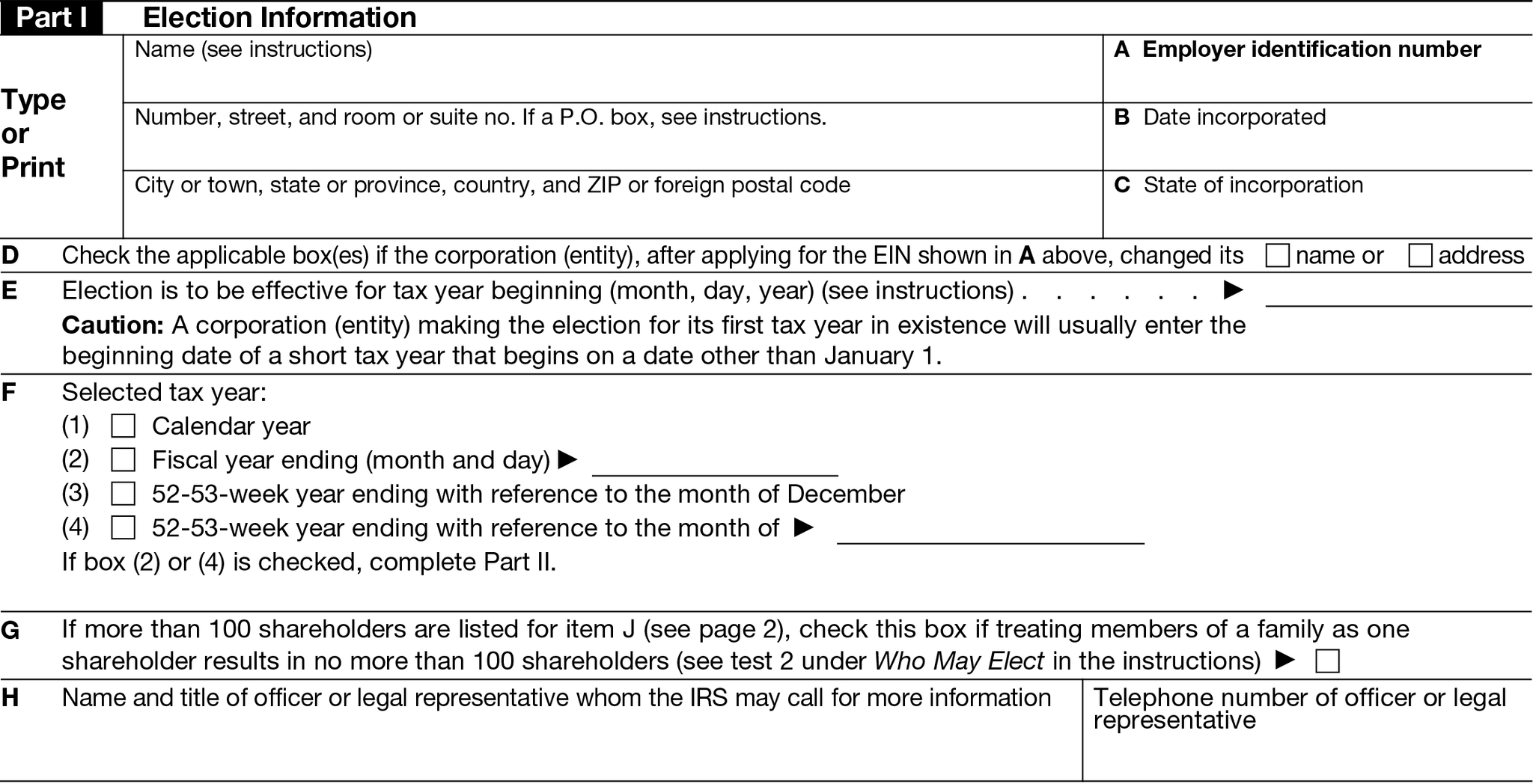 How to Elect S Corp Status With Form 2553 - Ambrook