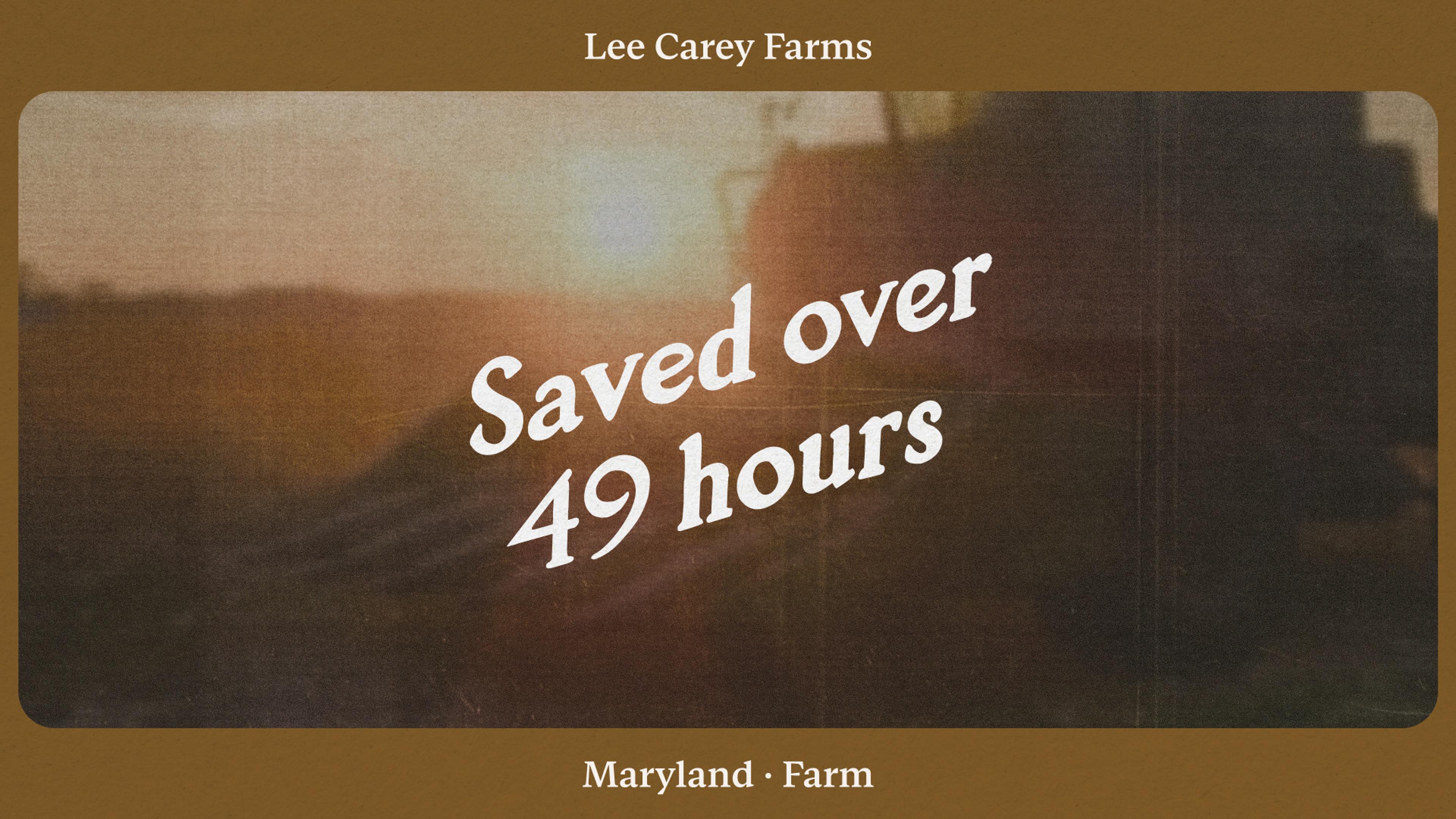 How Lee Carey Farms reduced bookkeeping from 50 hours in a week to 10 minutes