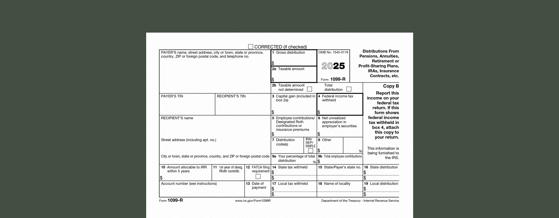 IRS Form 1099-R: How to Report Pension and Retirement Income - Ambrook