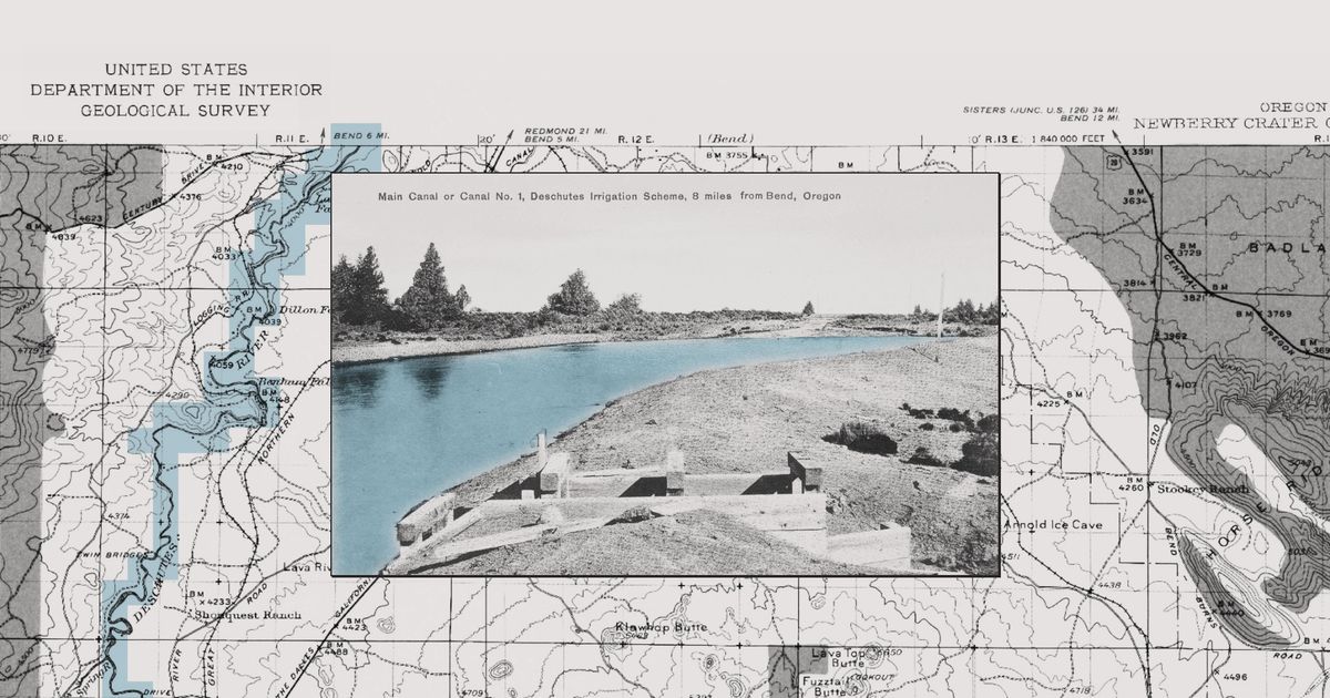Some of Oregon’s Irrigation Systems Are More Than 100 Years Old, and It