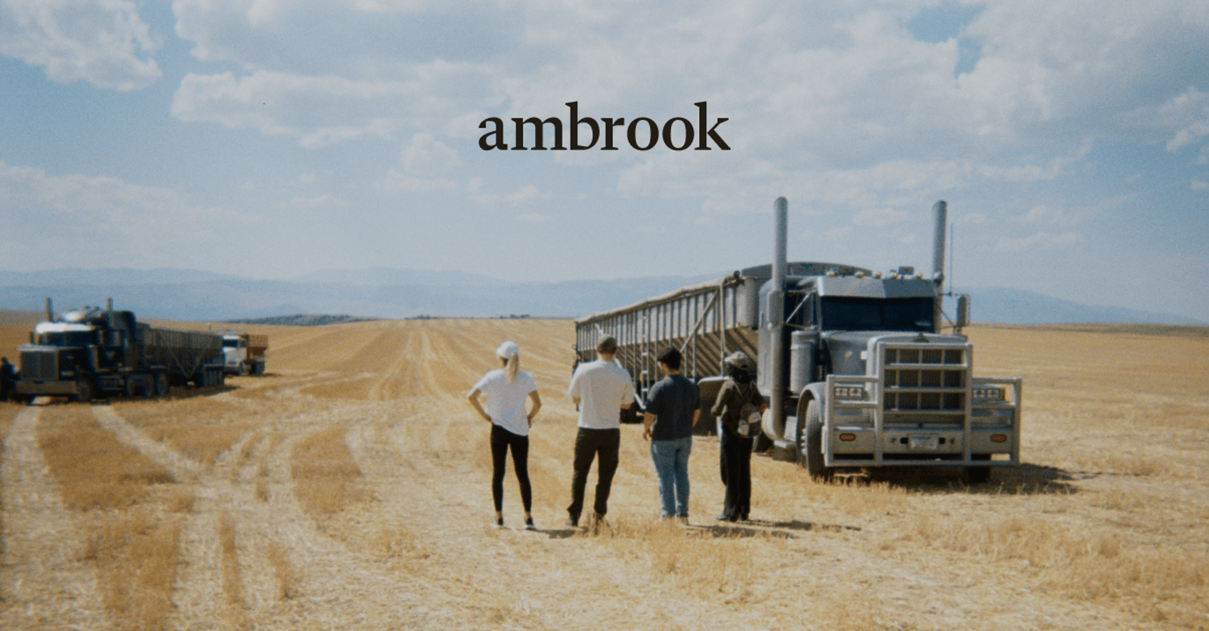 Keep Up, Not Catch Up with Ambrook