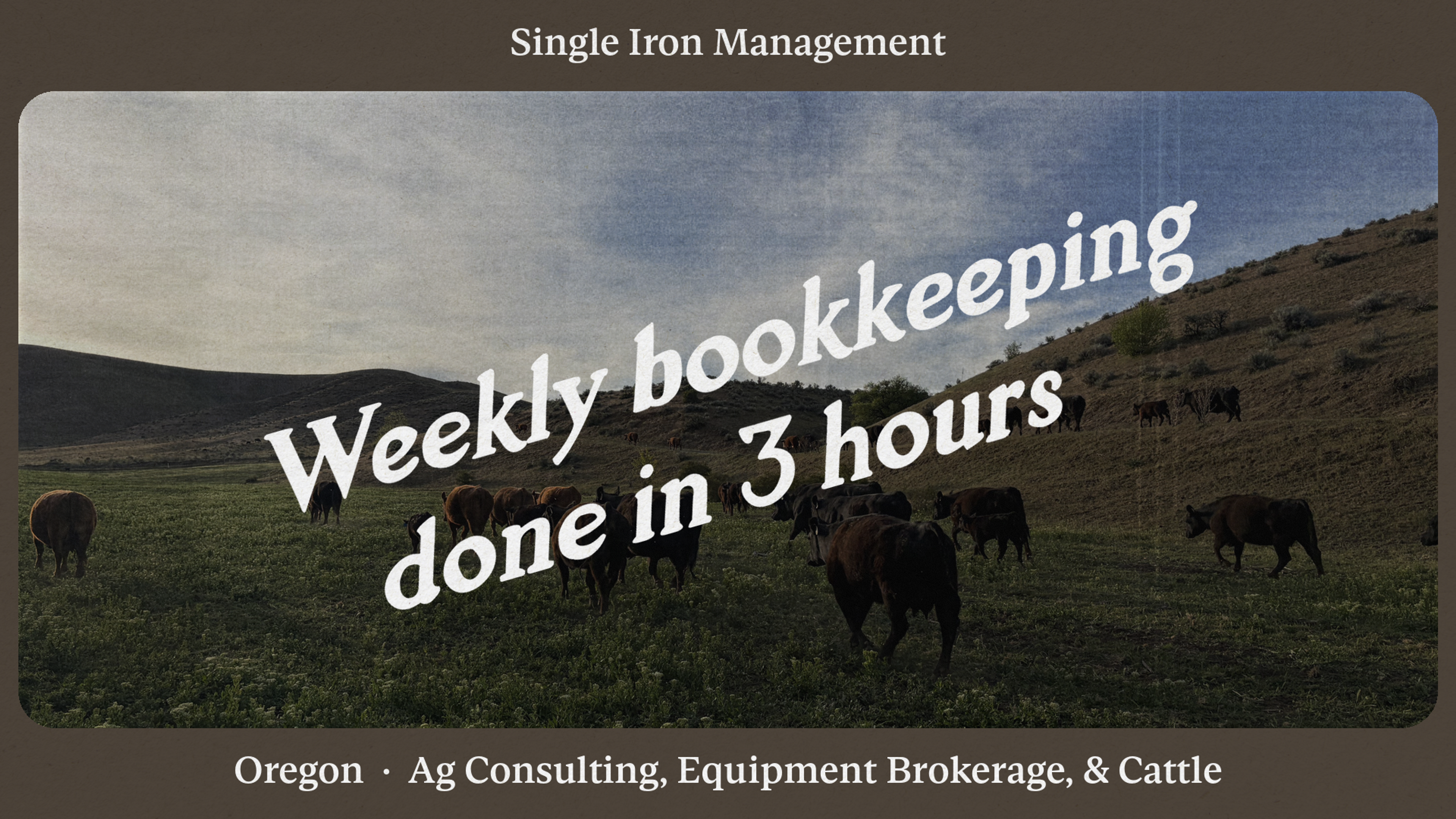 How Single Iron Management turned 12-hour bookkeeping catch-ups into 3 hours a week