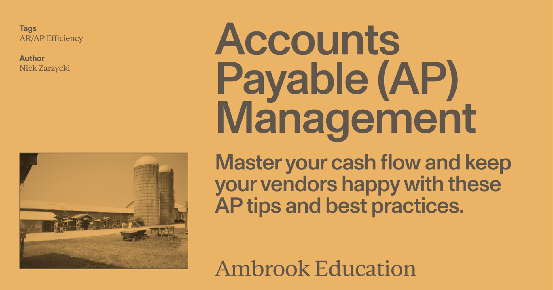 Accounts Receivable (AR): Definitions, Best Practices and Examples ...