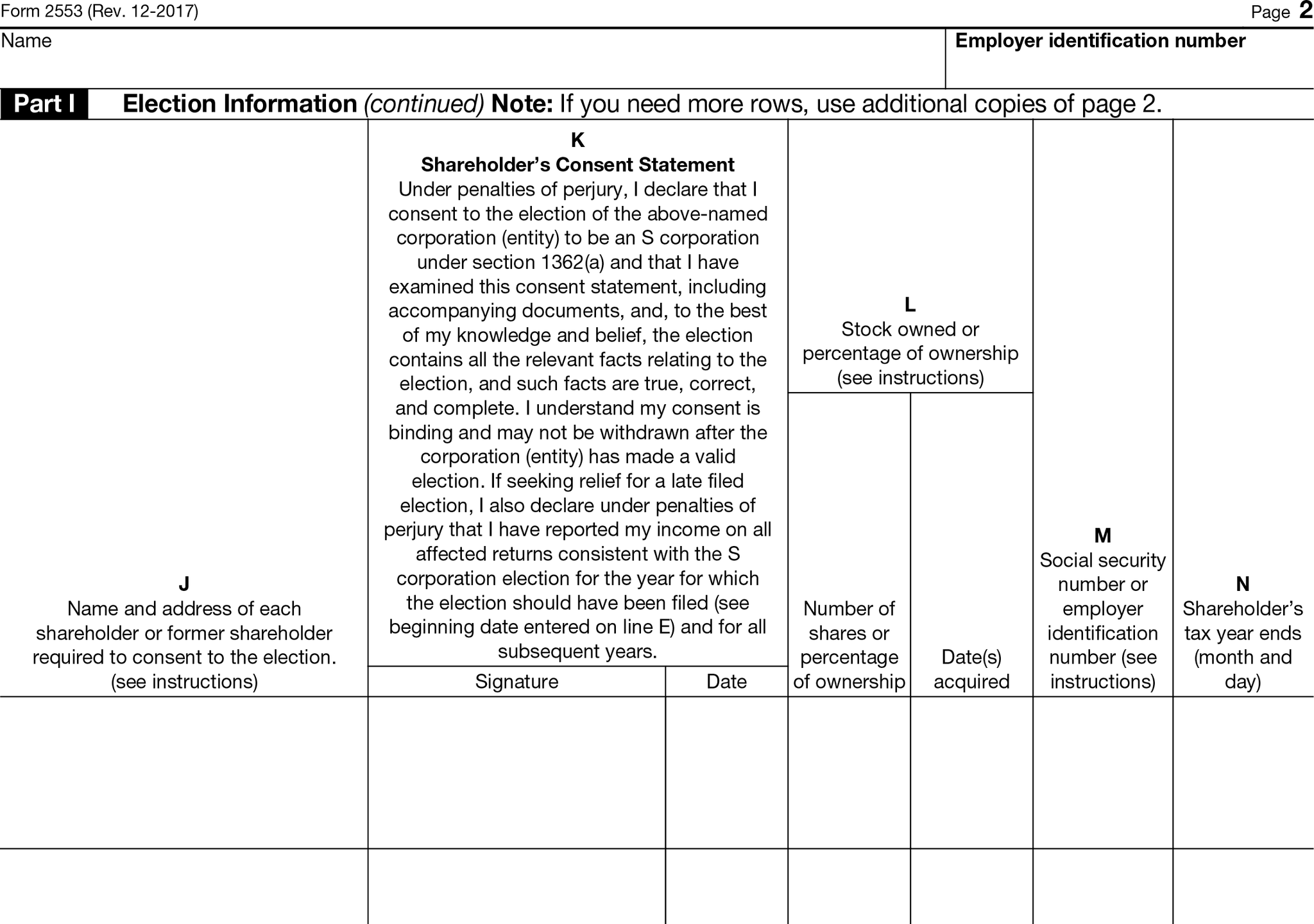 How to Elect S Corp Status With Form 2553 - Ambrook