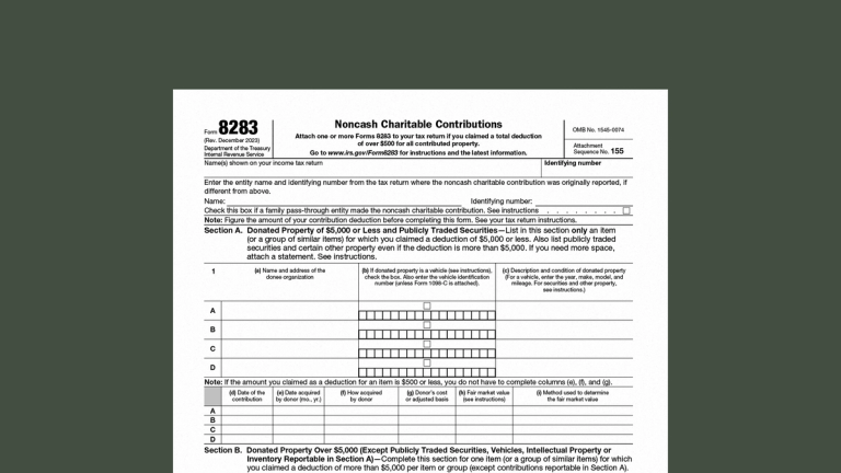 How to File Form 8283 for Food and Other Donations - Ambrook