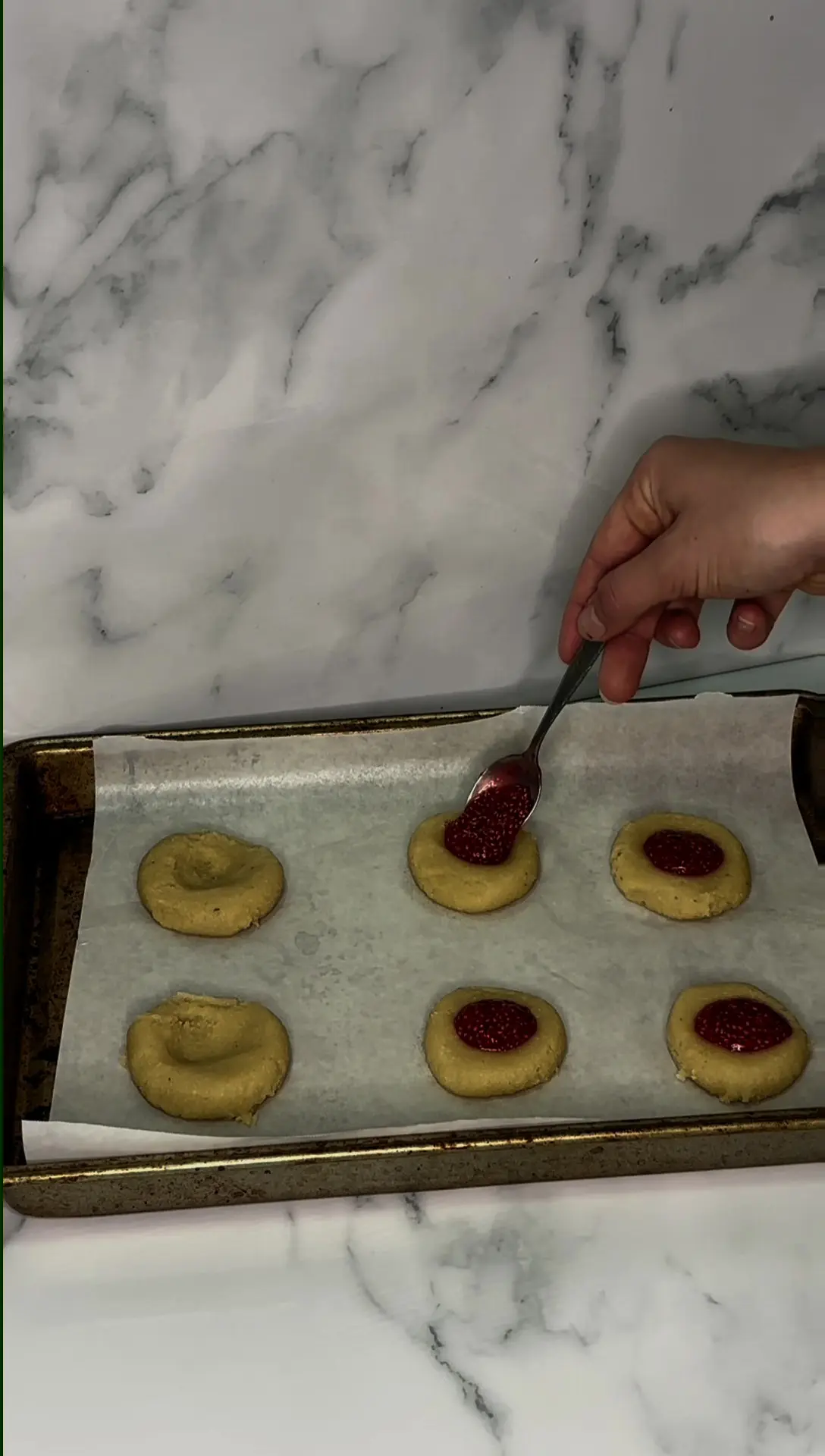 Chia & Raspberry Jam Drops