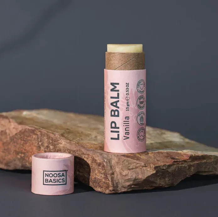 Noosa Basics Lip Balm - Raspberry, Vanilla & Coconut