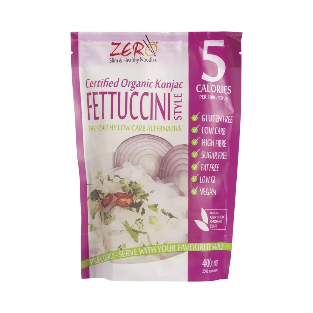 Zero Slim & Healthy Organic Konjac Fettuccini