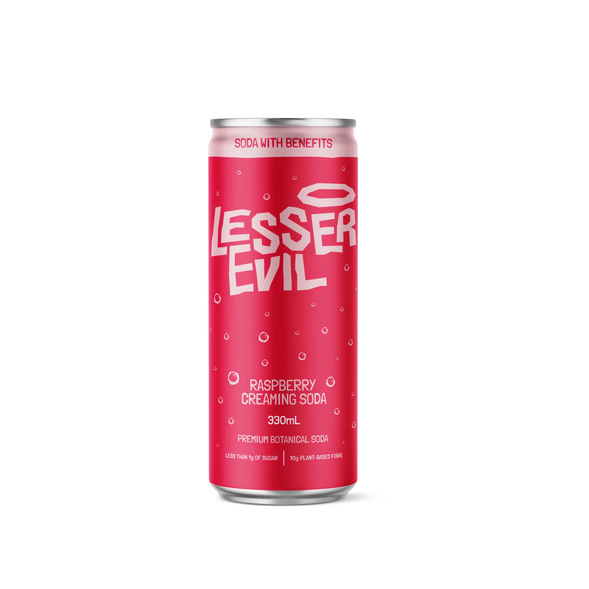 Lesser Evil Raspberry Creaming Soda