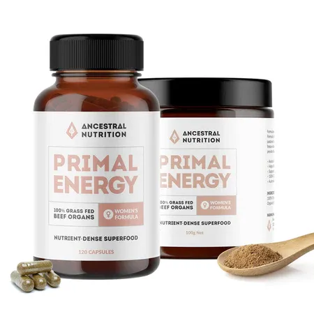 Ancestral Nutrition Primal Energy Beef Liver Capsules
