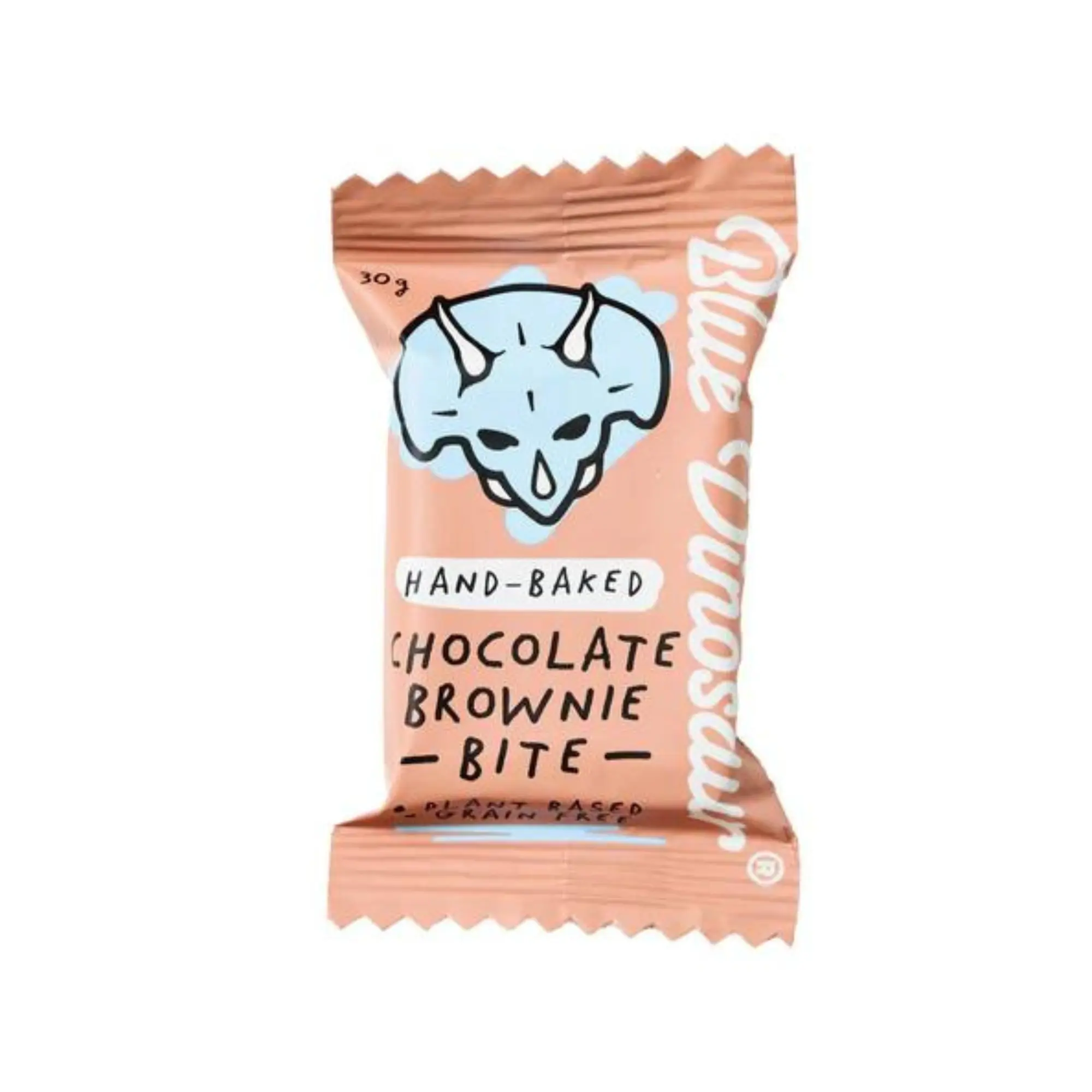 Blue Dinosaur Chocolate Brownie Bite