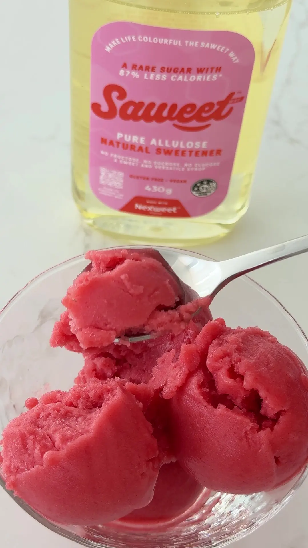 SaweetWay Strawberry Sorbet