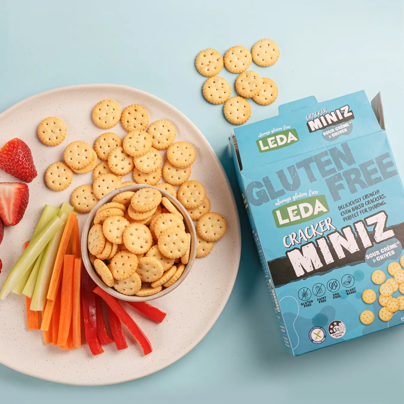 Leda Sour Cream Crackers