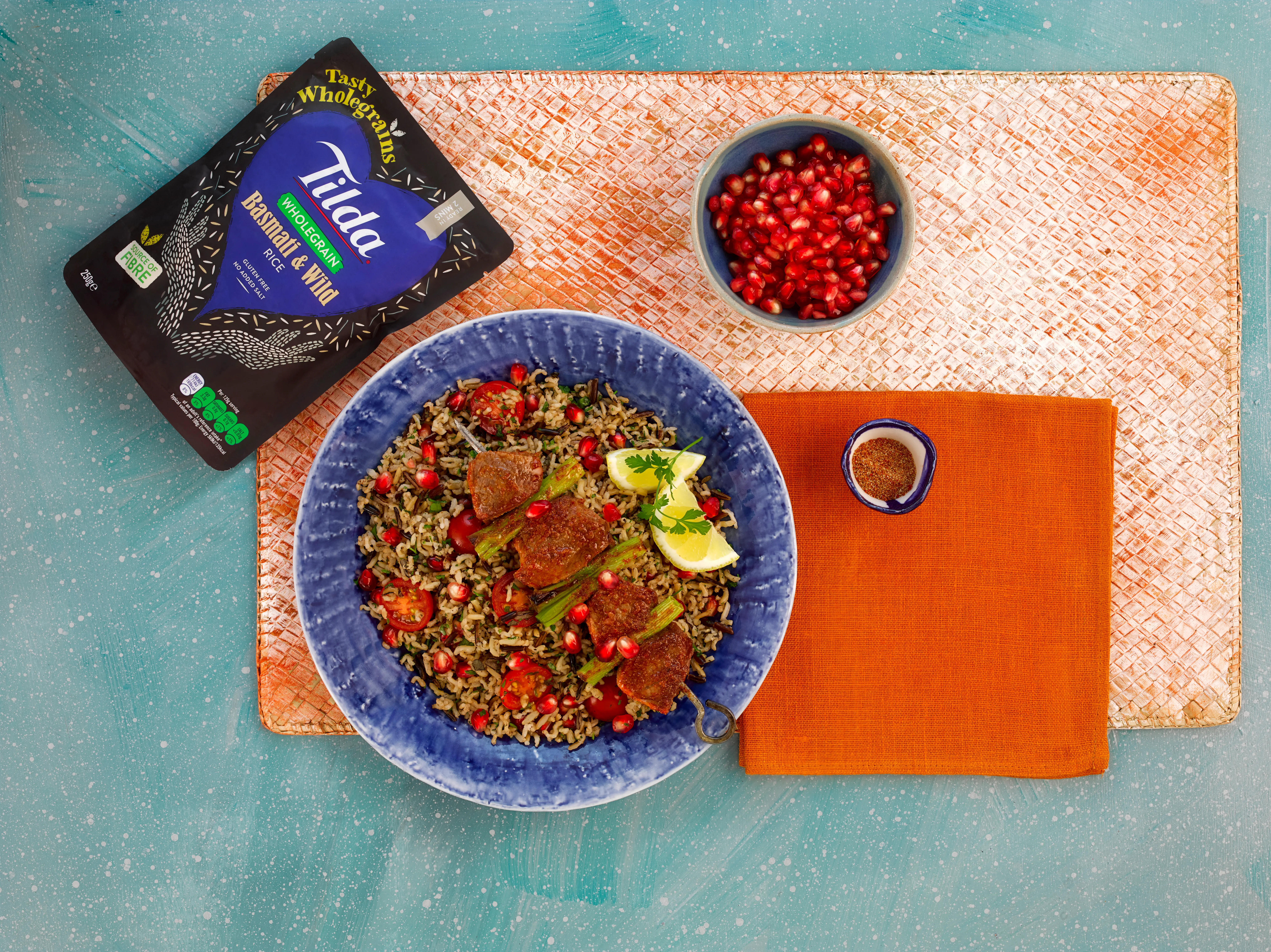 Tilda Microwave Brown Basmati & Wild Rice 250g