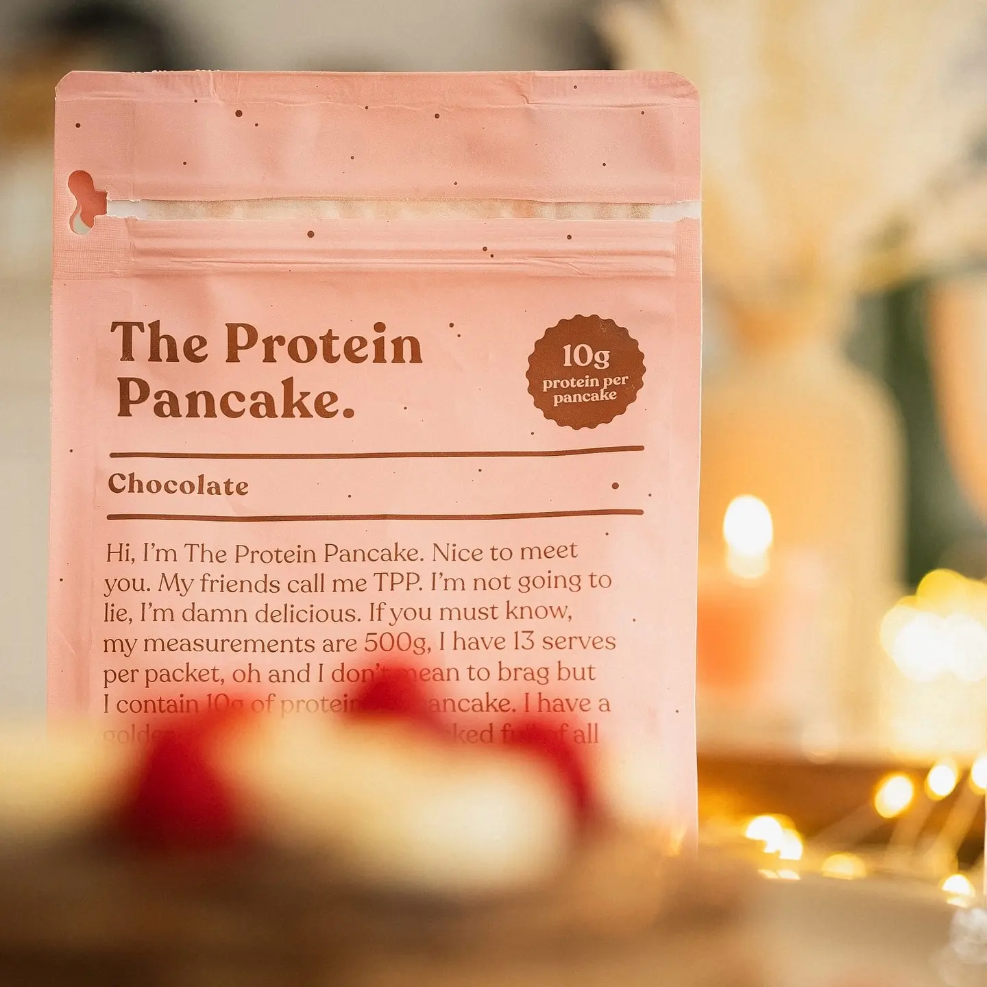 The Protein Pancake Chocolate Protein Pancake sample