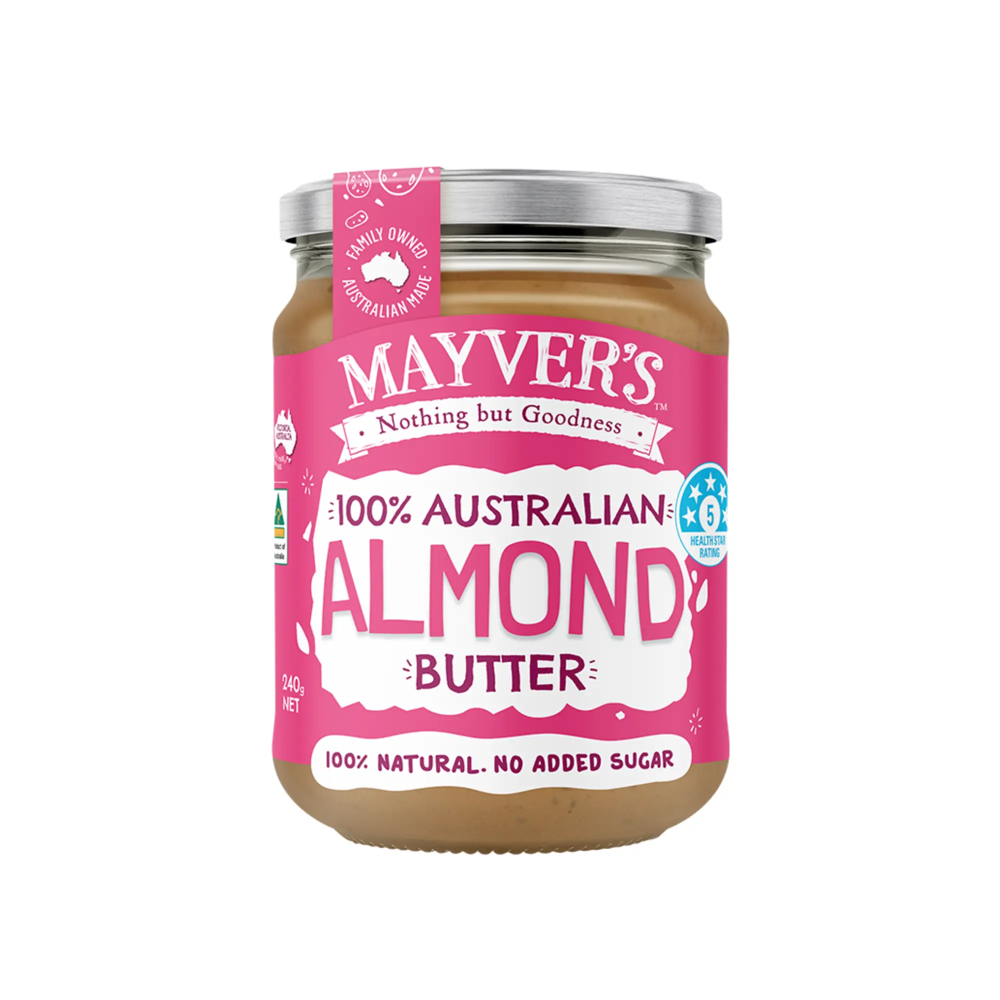 mayvers almond butter