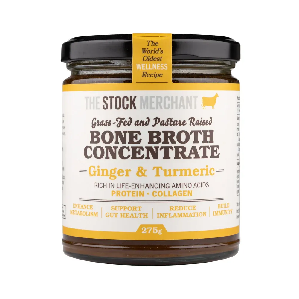 The Stock Merchant Ginger & Turmeric Concentrated Bone Broth