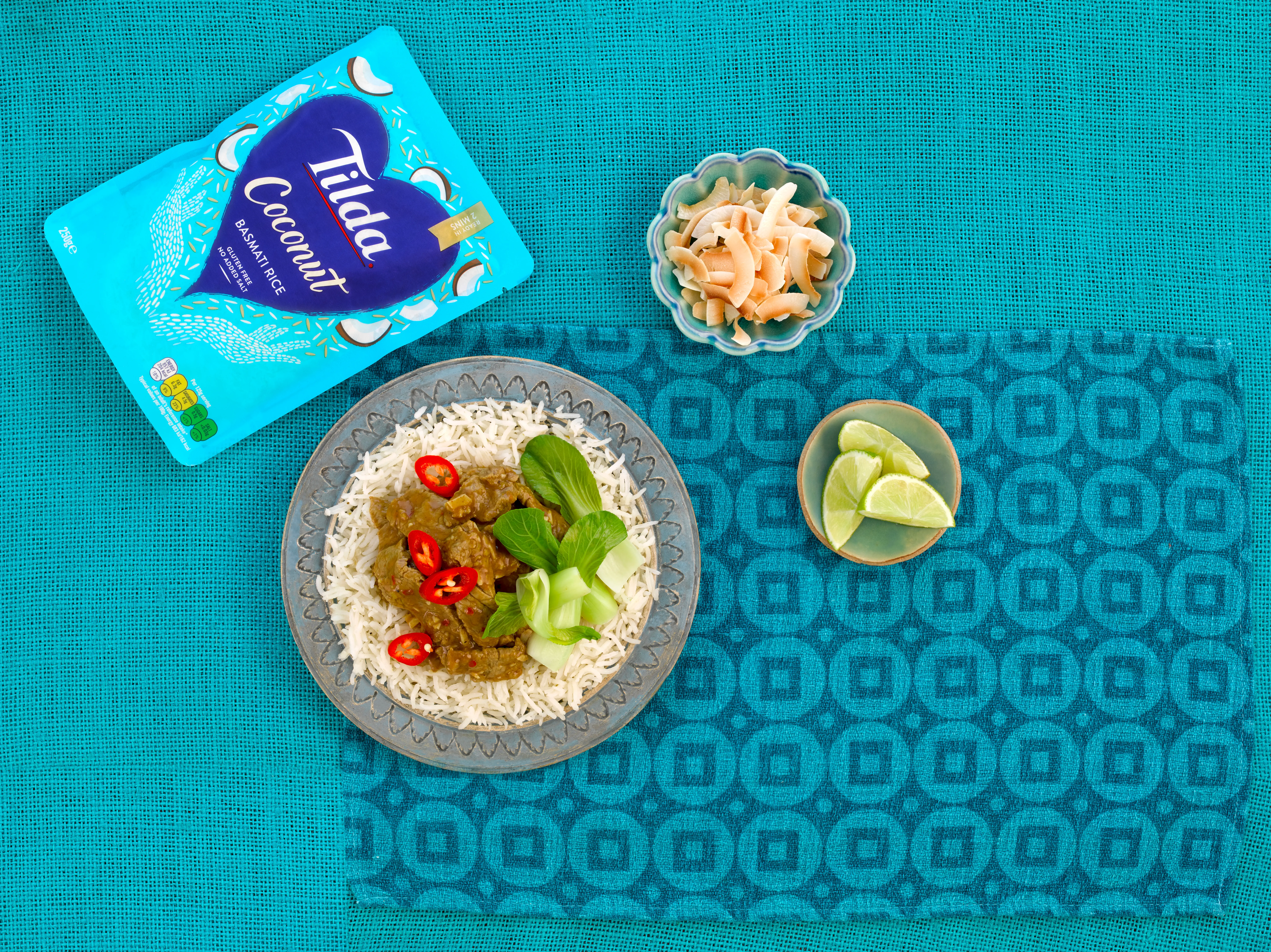 Tilda Coconut Basmati Rice 250g