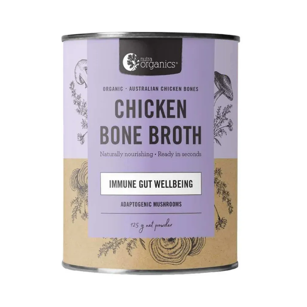 Nutra Organics Bone Broth Chicken & Adaptogenic Mushrooms