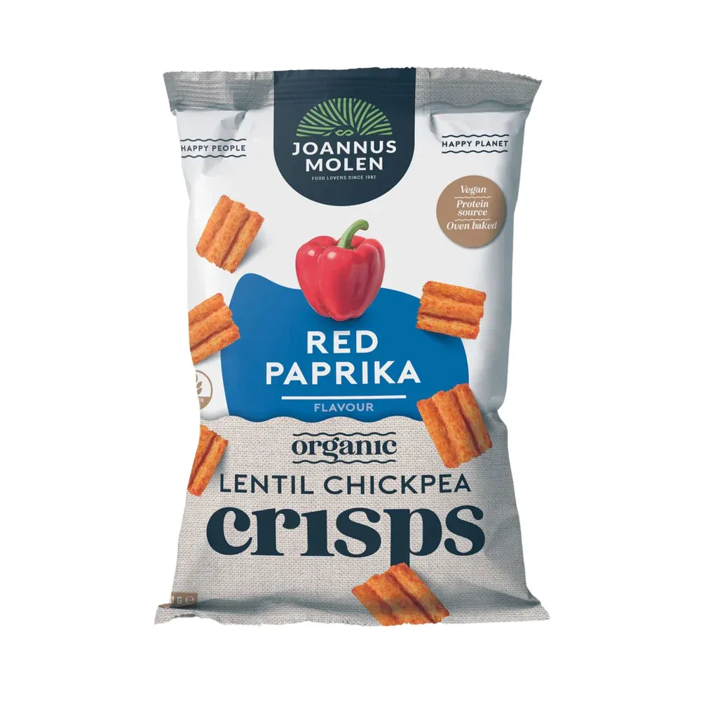 Joannus Molen Organic Lentil Chickpea Crisps