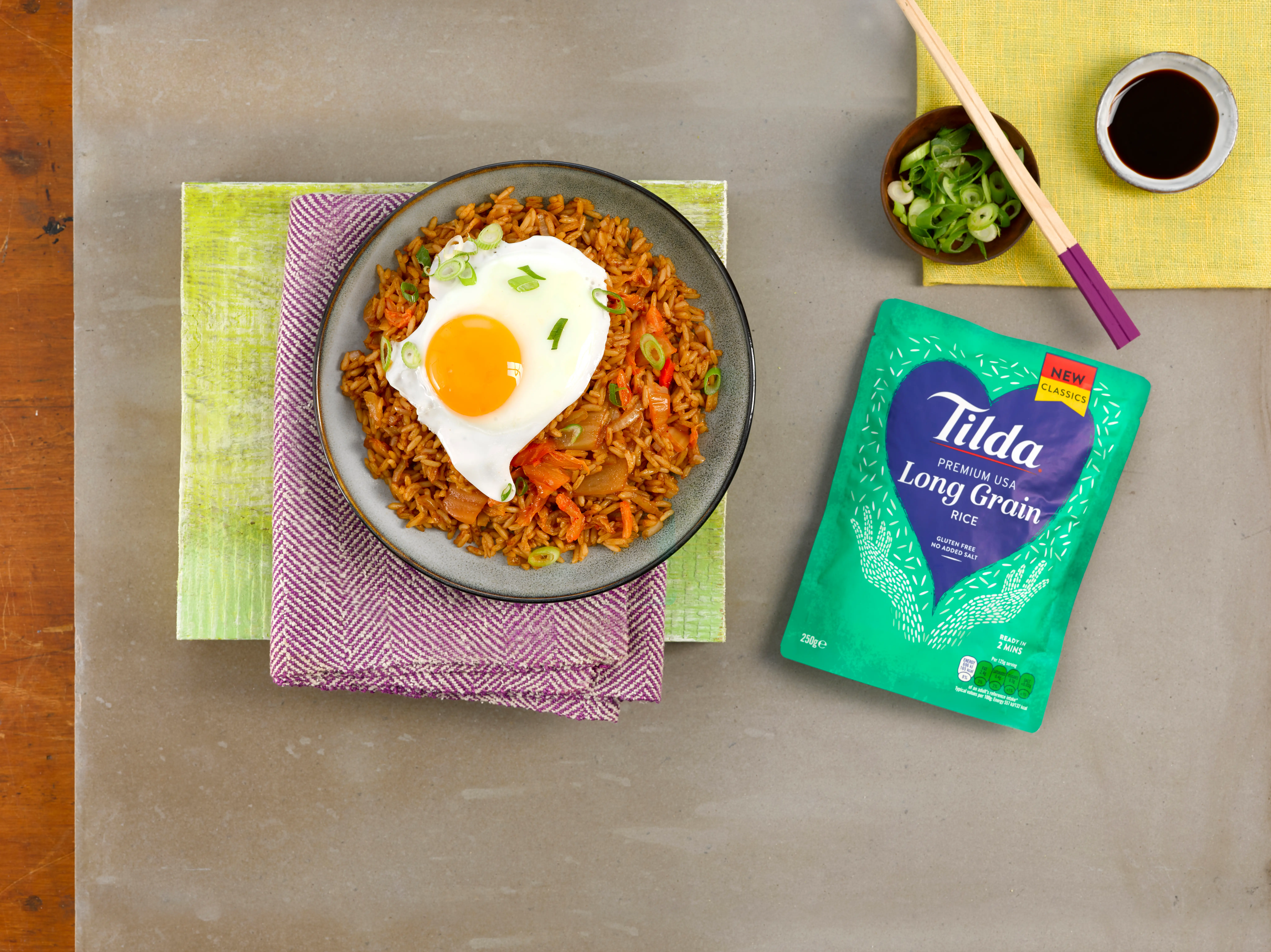 Tilda Microwave Long Grain Rice 250g