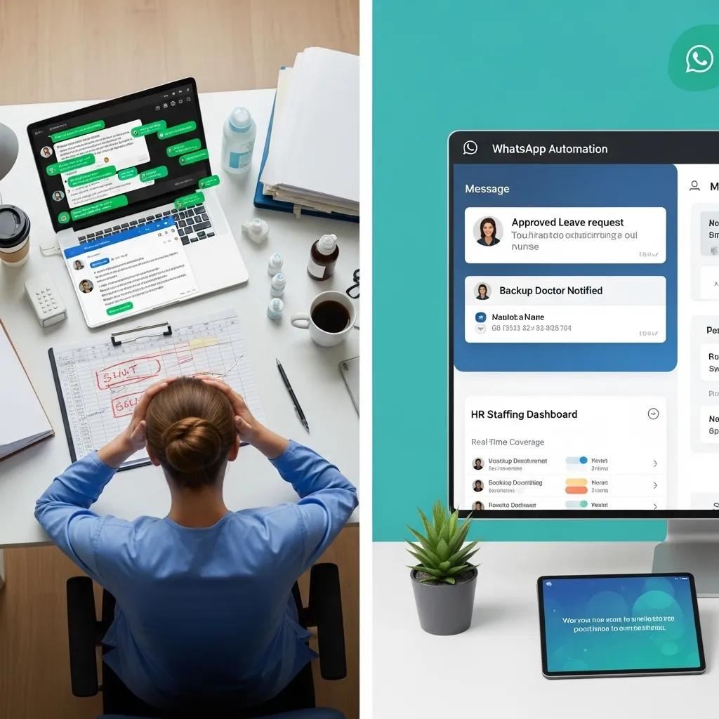 No More Guesswork: Automate Doctor & Staff Scheduling with ChatOps on WhatsApp