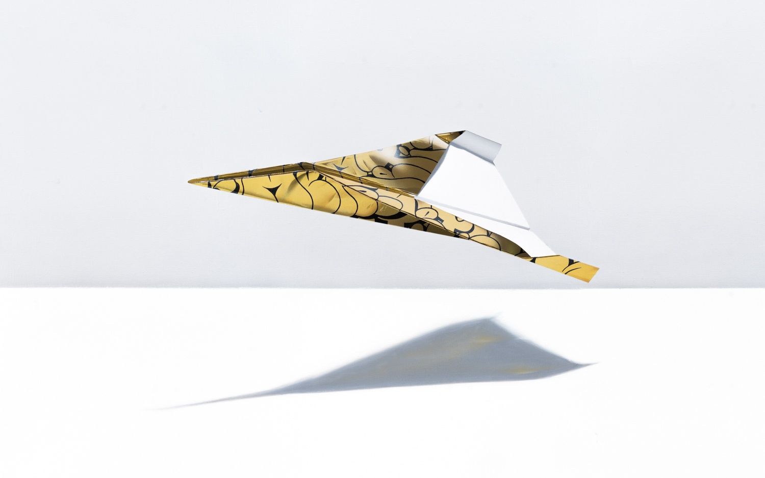 Golden Paper Plane XXV