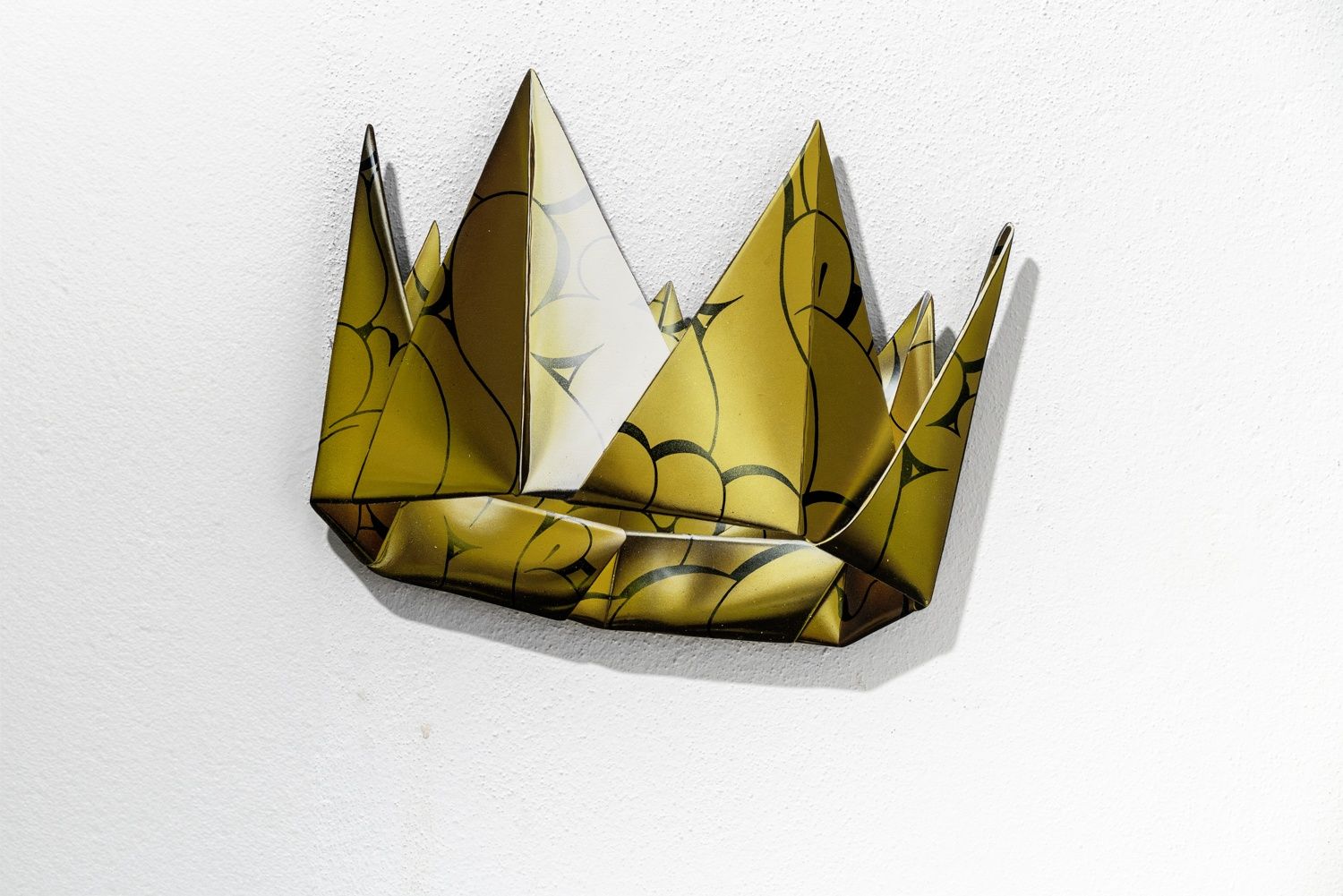 Golden Paper Crown X