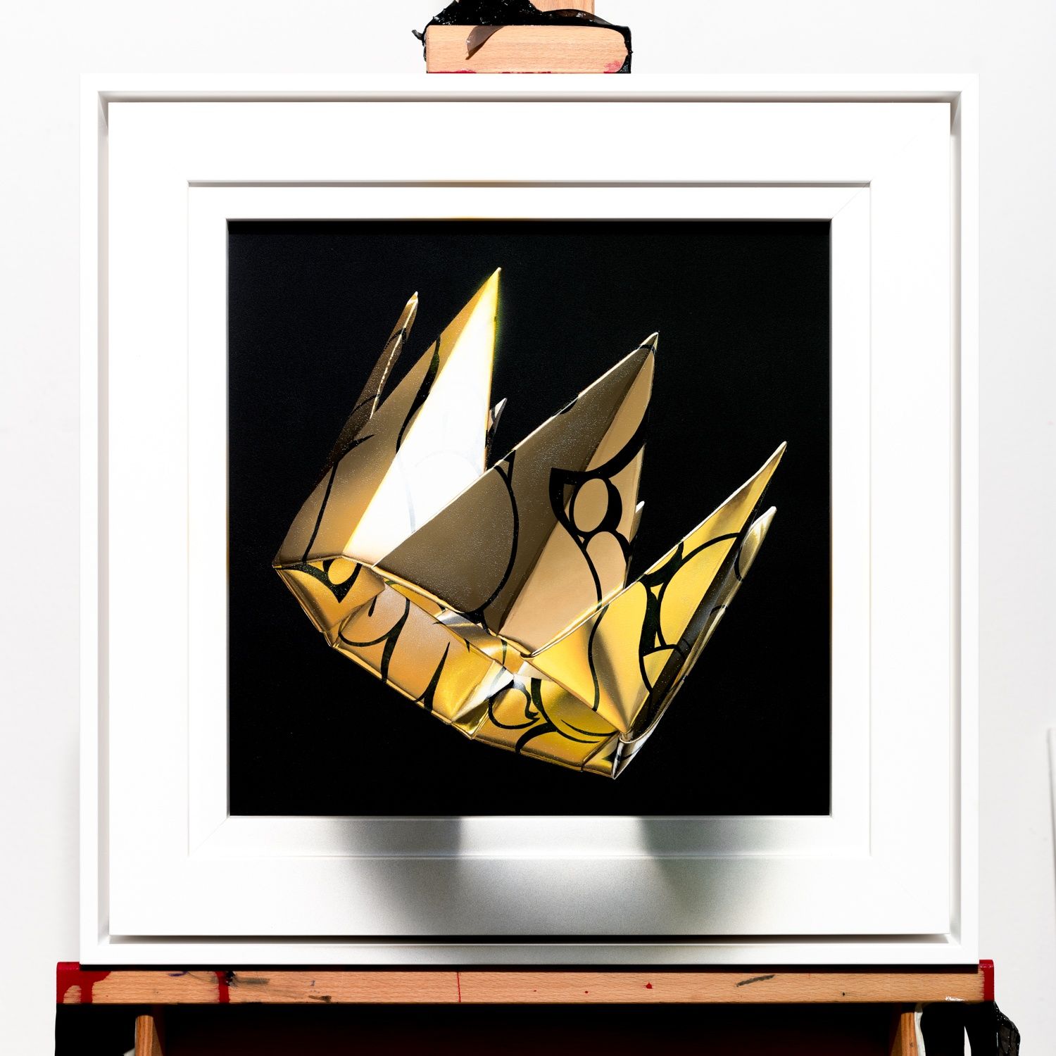 Golden Paper Crown XII