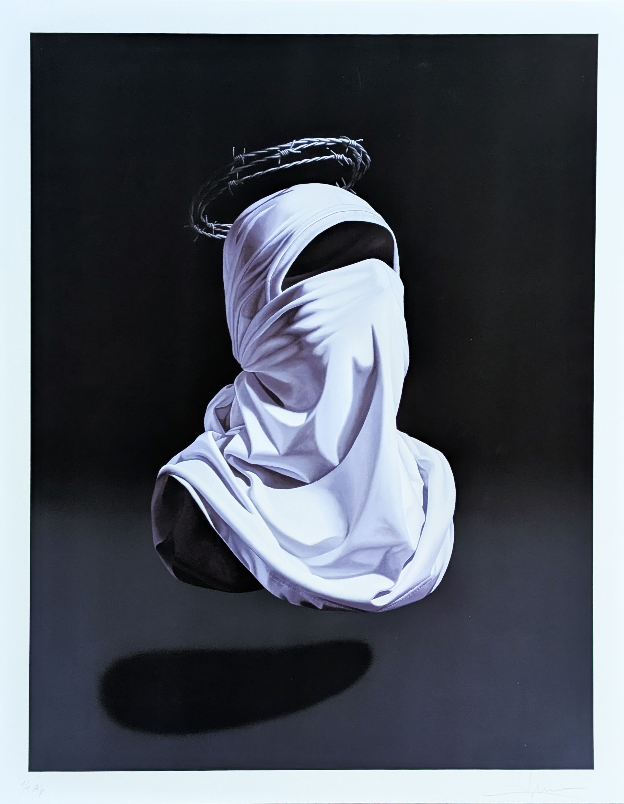 Shirt Mask x Barbed Wire