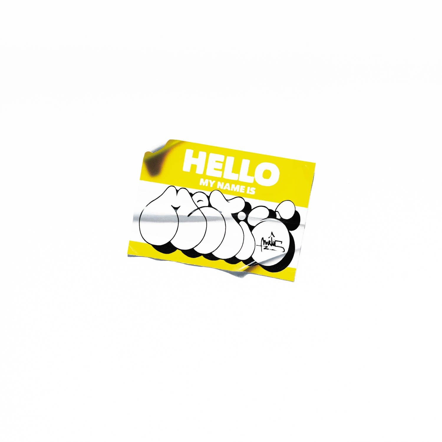 Hello My Name is Metis1 Yellow