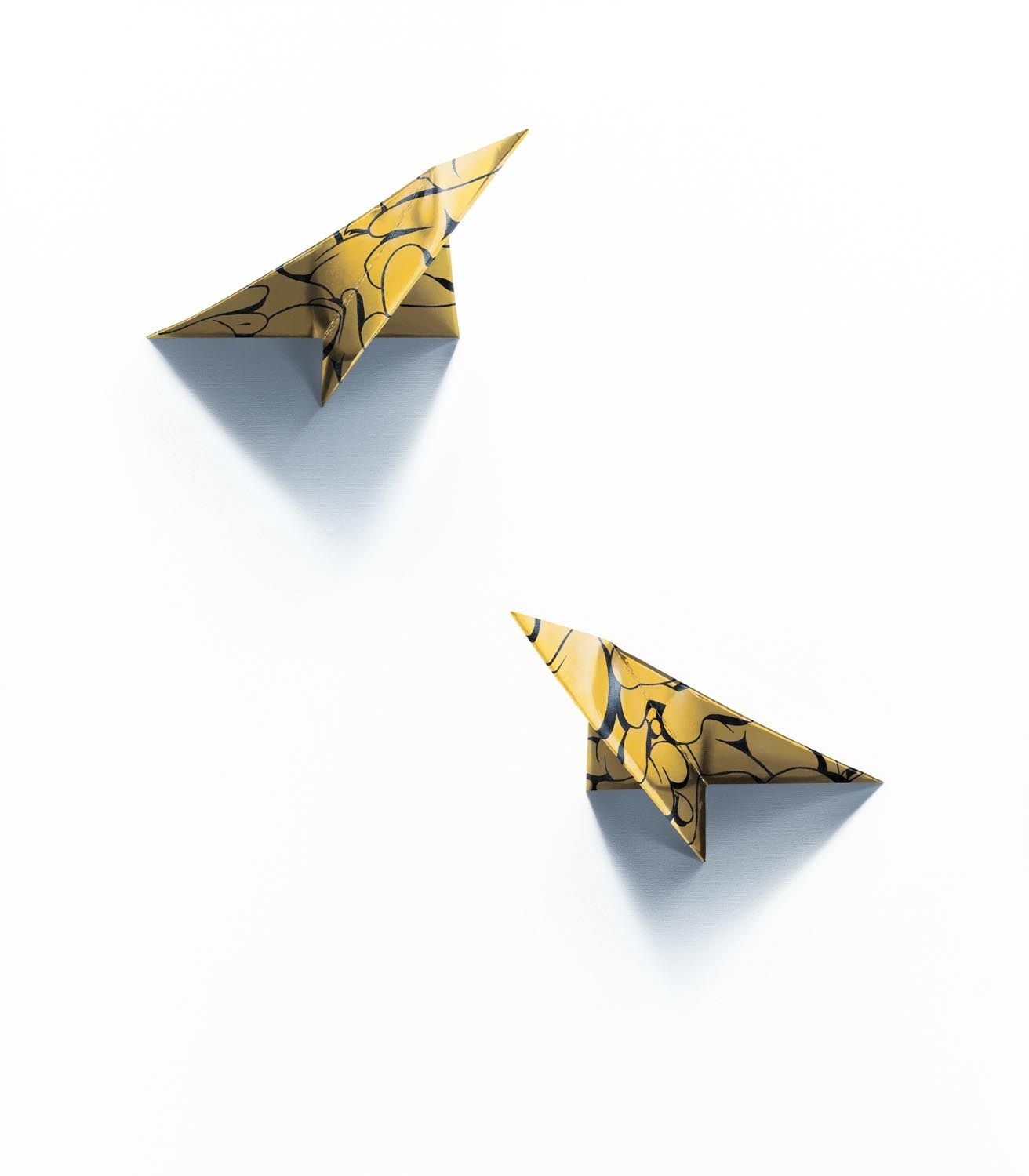 Golden Paper Planes Pair SOW01