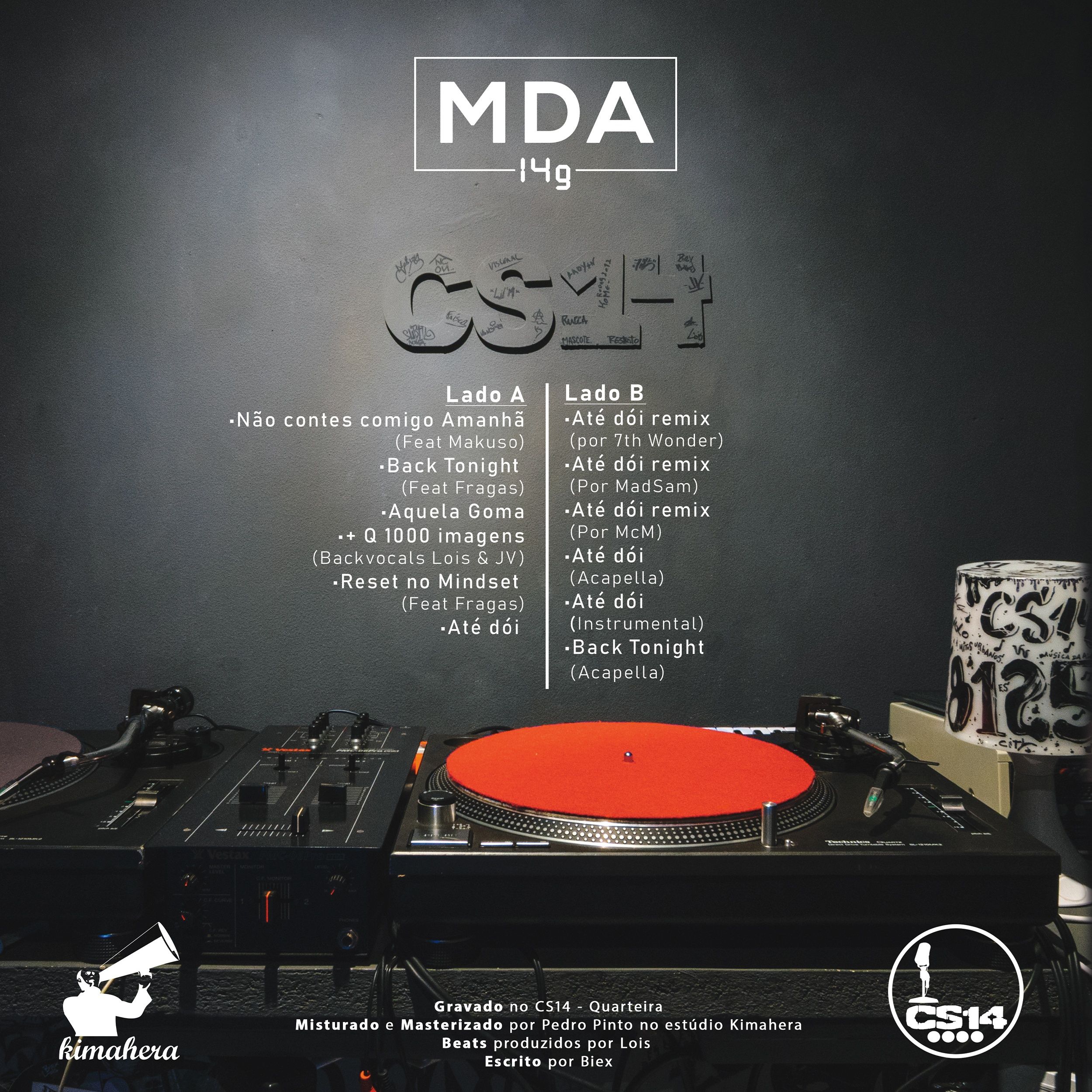 MDA Album Cover - Back