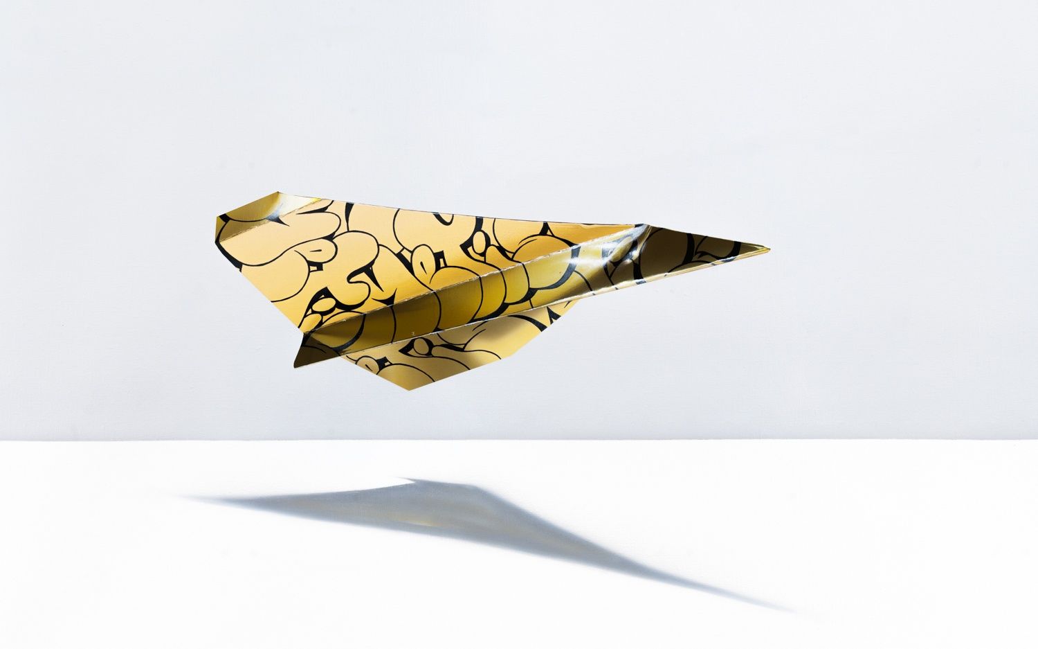 Golden Paper Plane XXVII