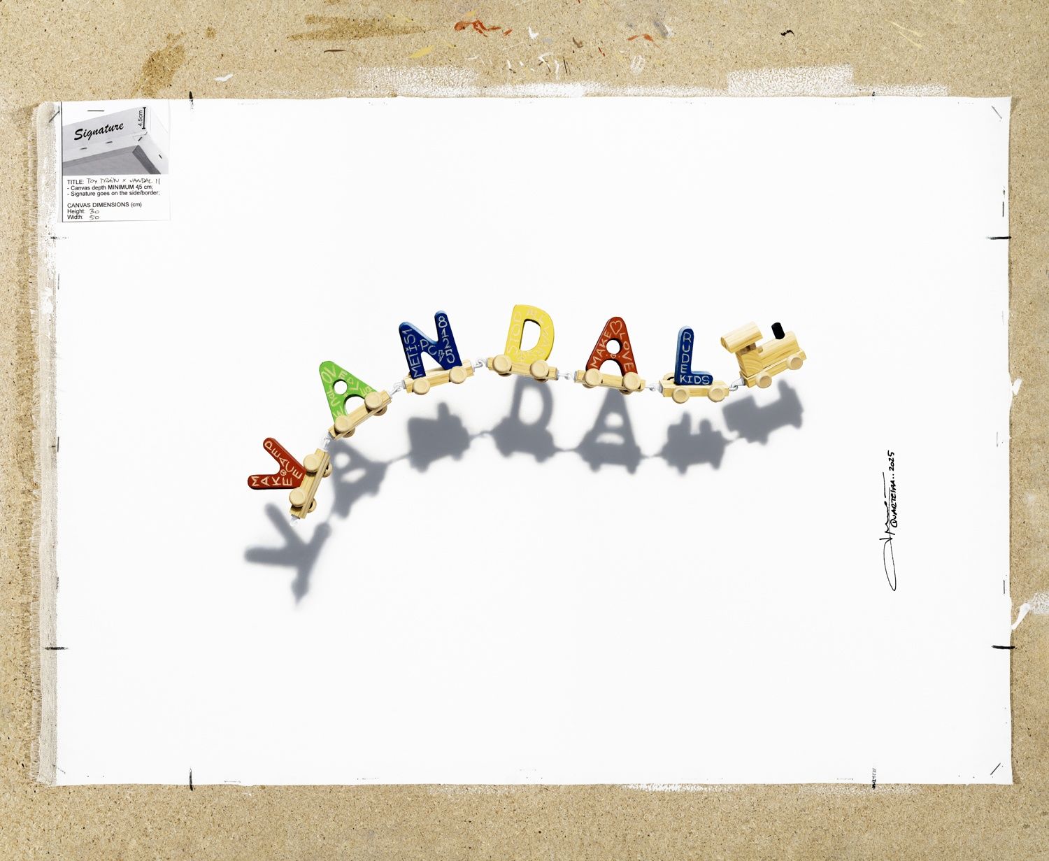 Toy Train x Vandal II
