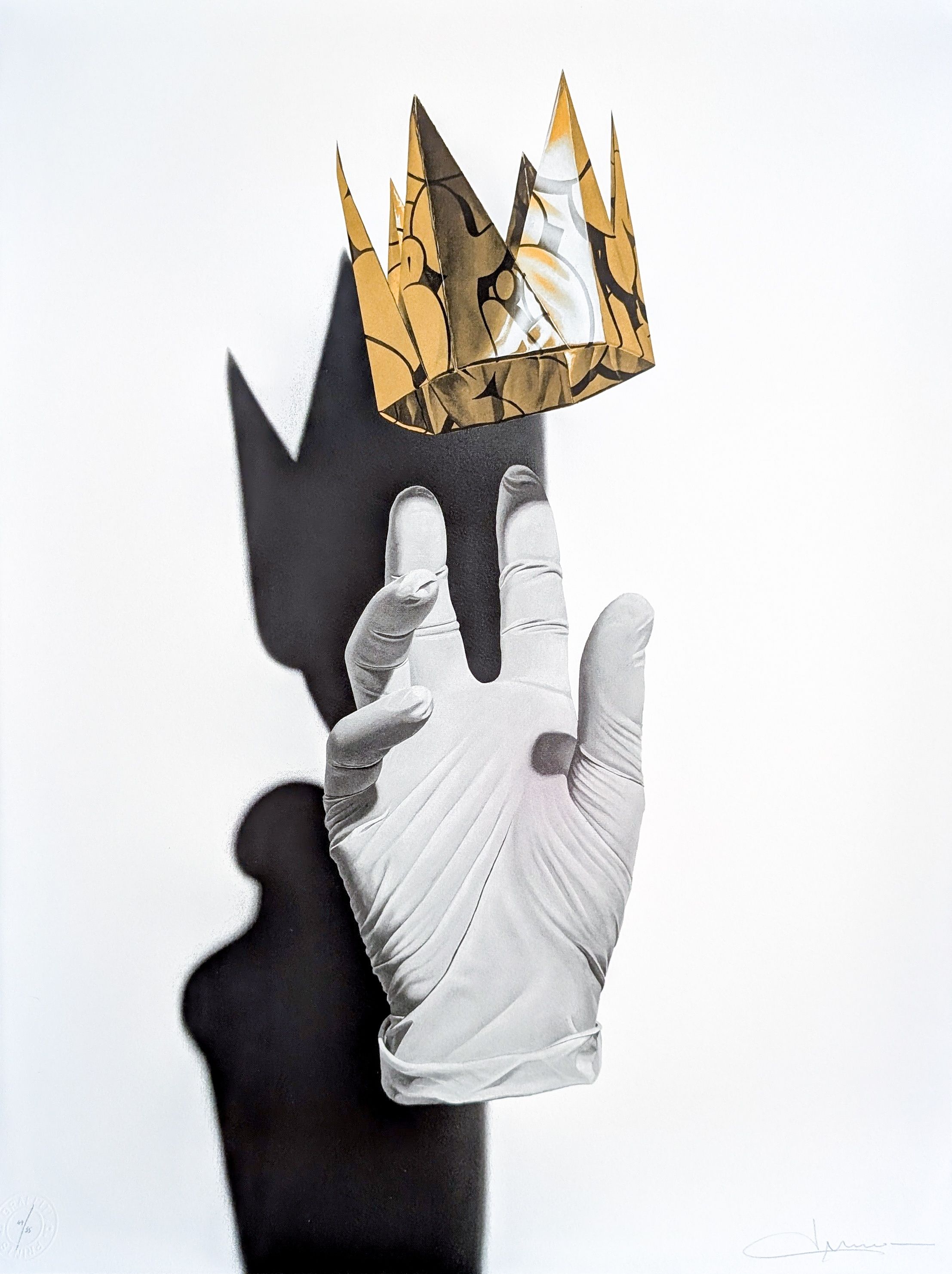 Glove x Golden Crown - White BG