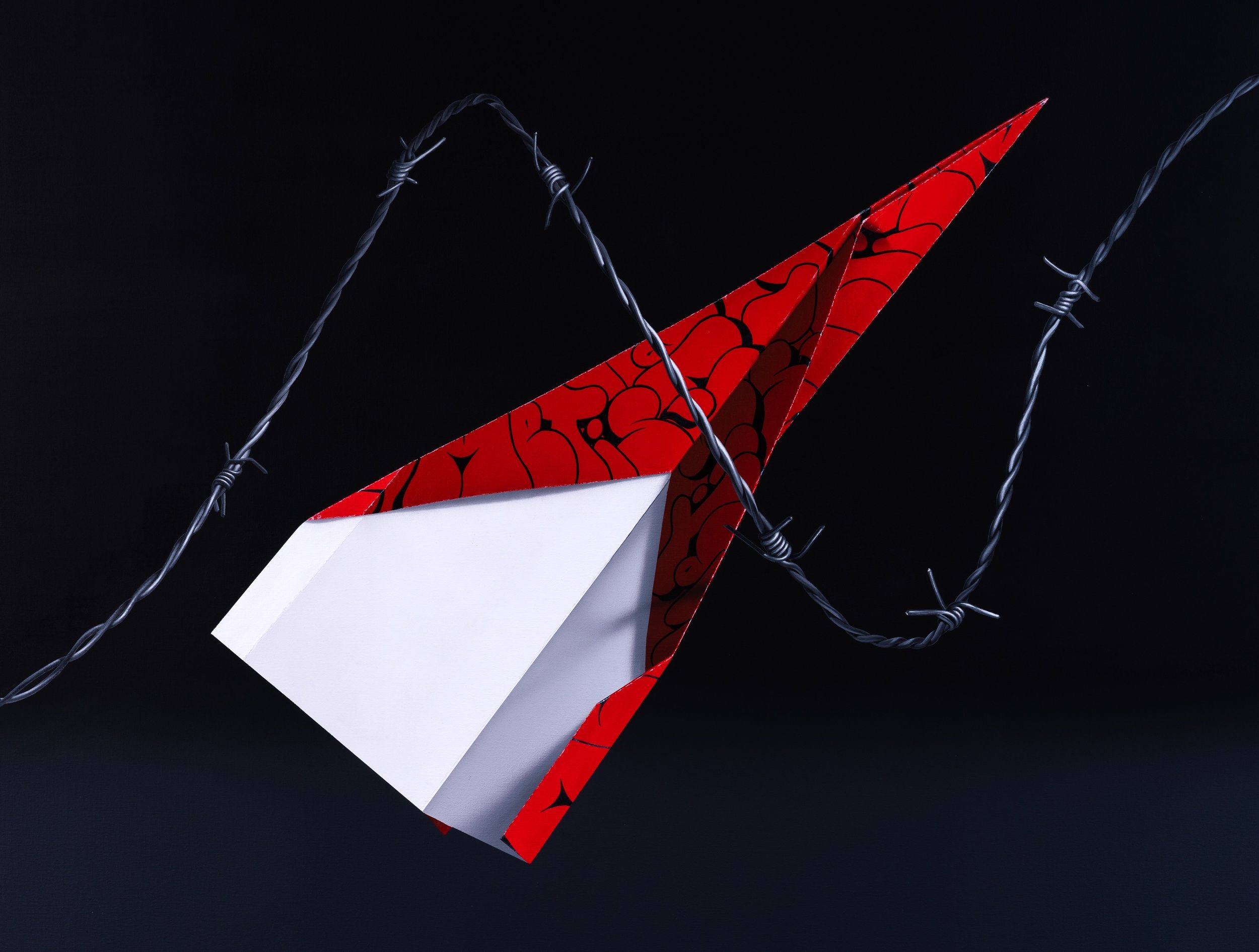 Paper Plane X Barbe Wire I Nuno Viegas