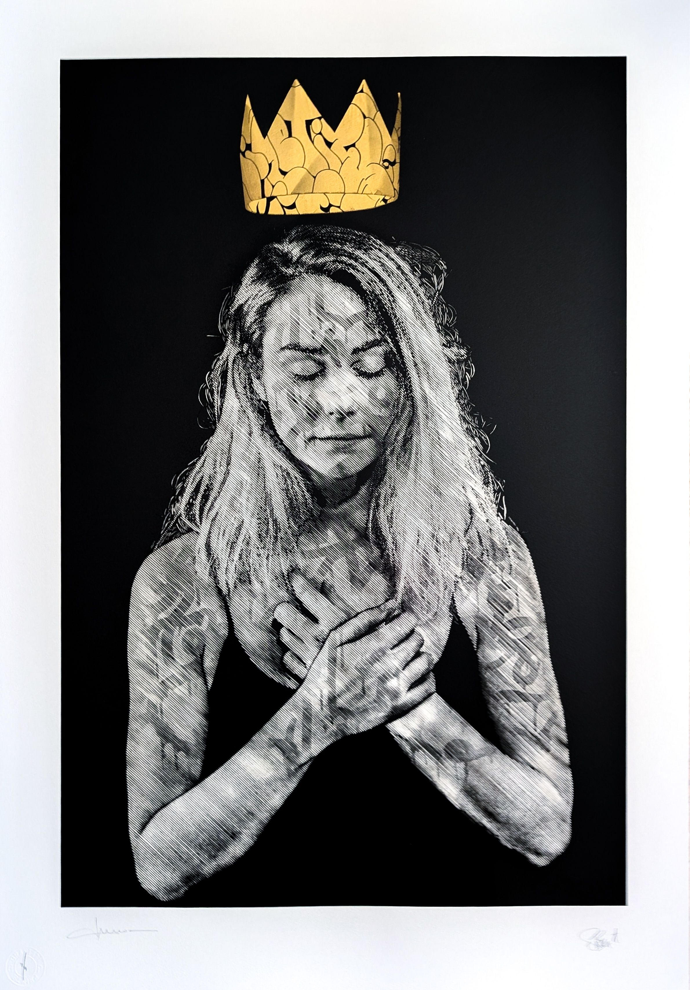 Everything Connected x Black BG Gold Leaf