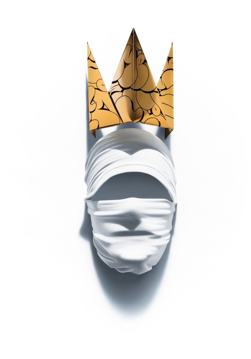 Shirt Mask x Golden Paper Crown SOW01