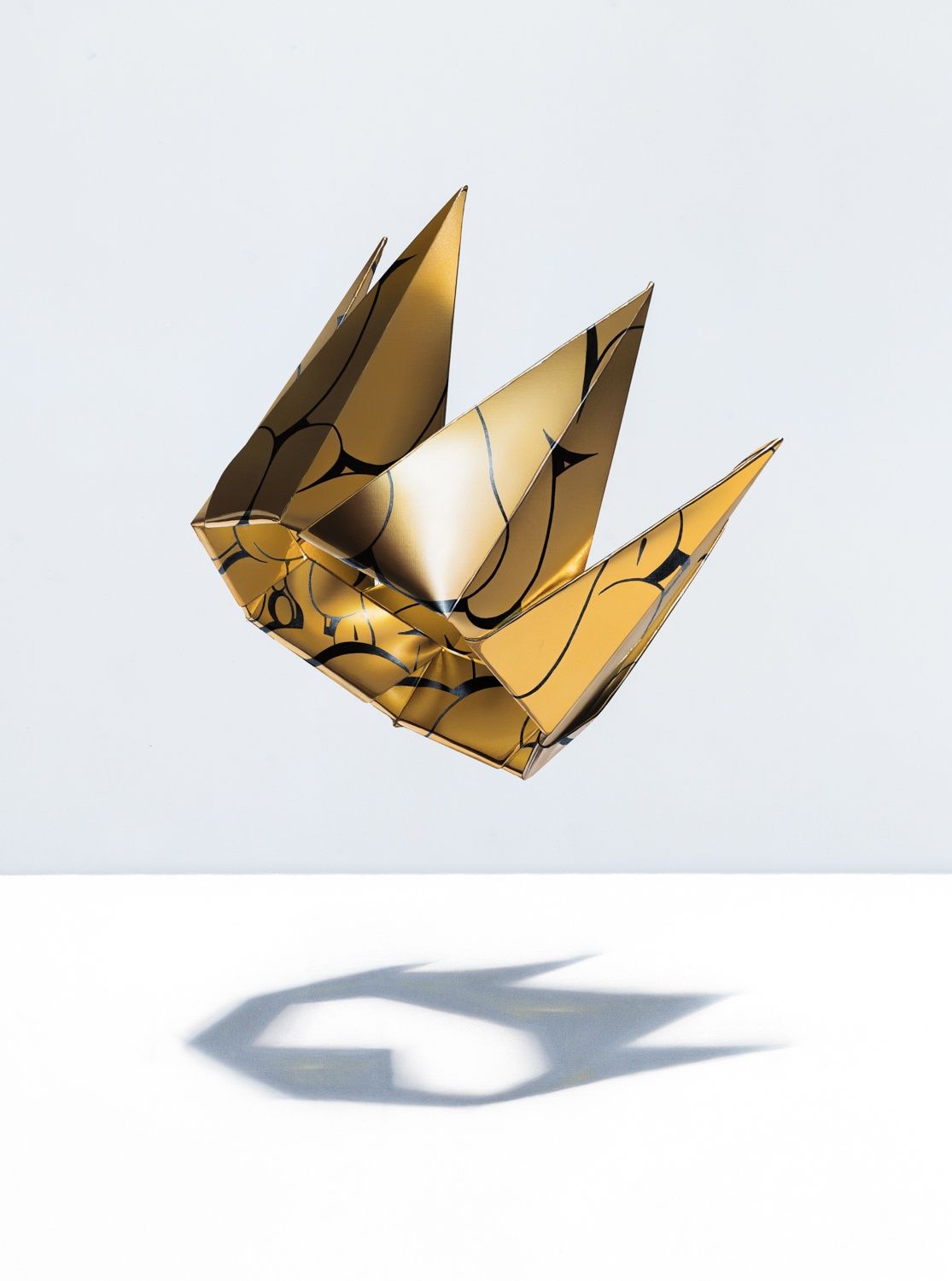 Golden Paper Crown VII