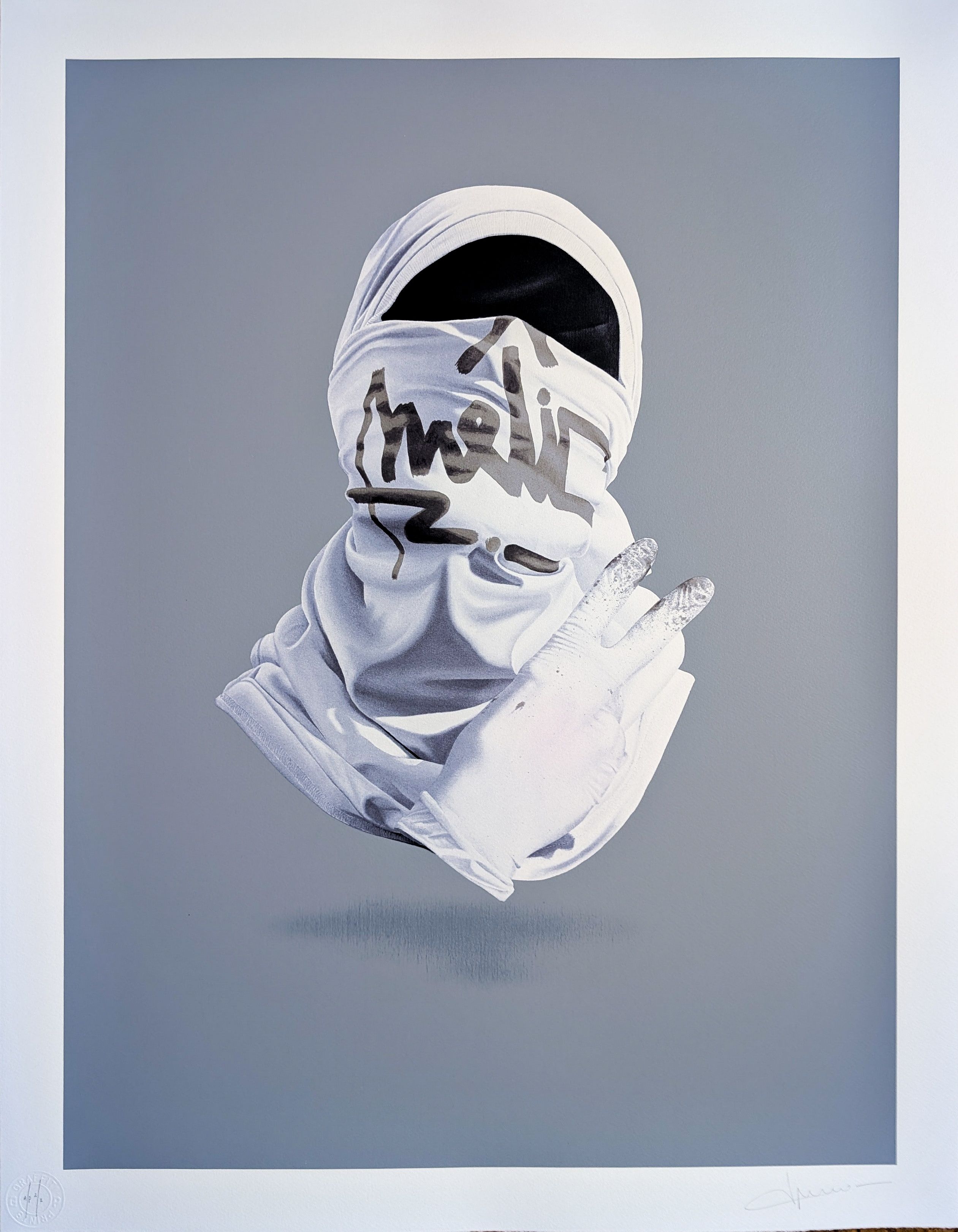 Shirt Mask VII - AP - Grey BG