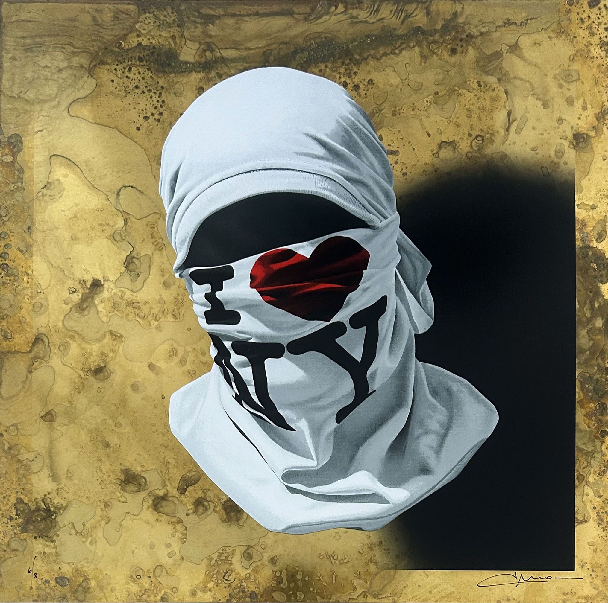 Shirt Mask x I LOVE NY - Brass