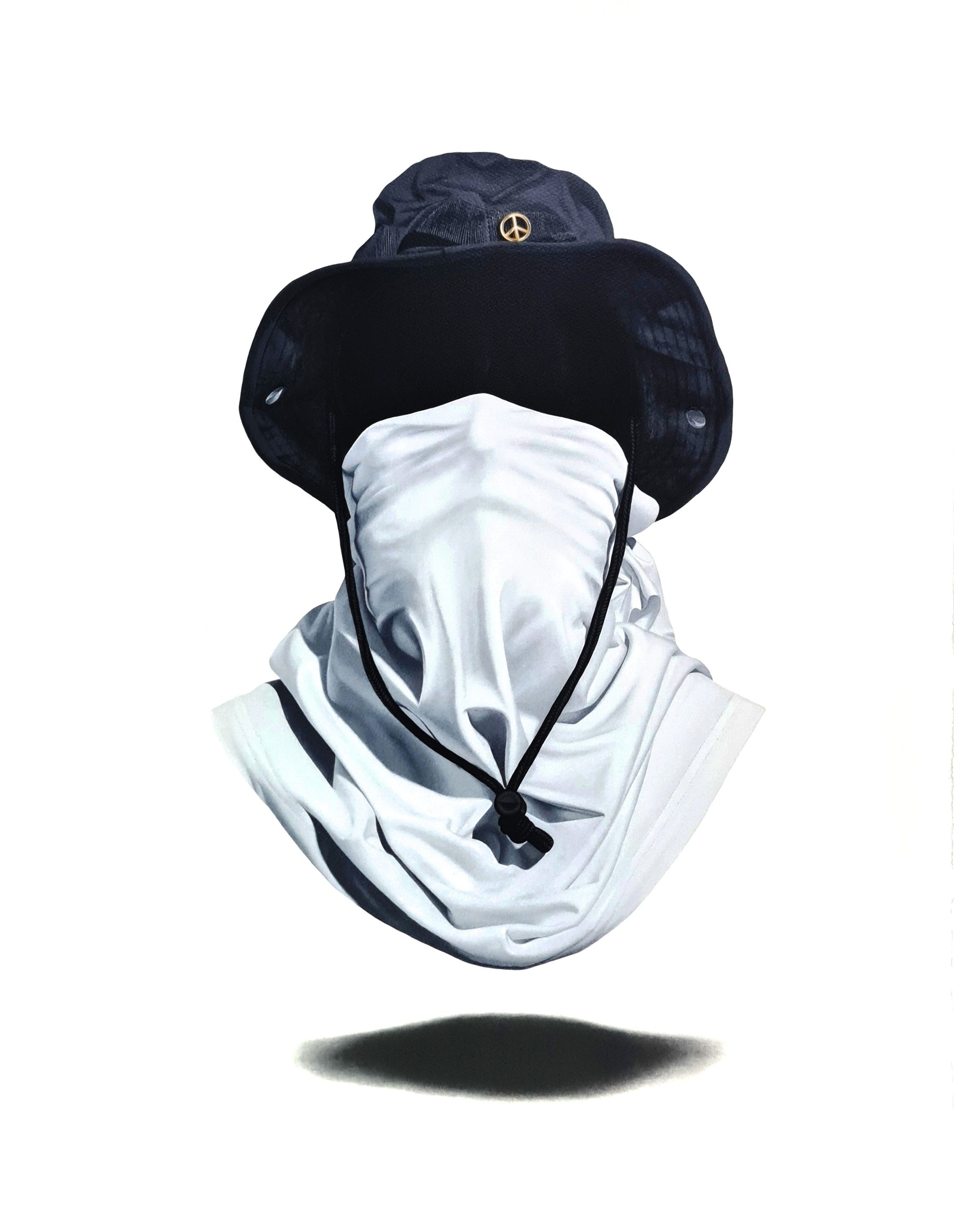Shirt Mask x Safari Hat Hand-Finish - Peace Pin 01