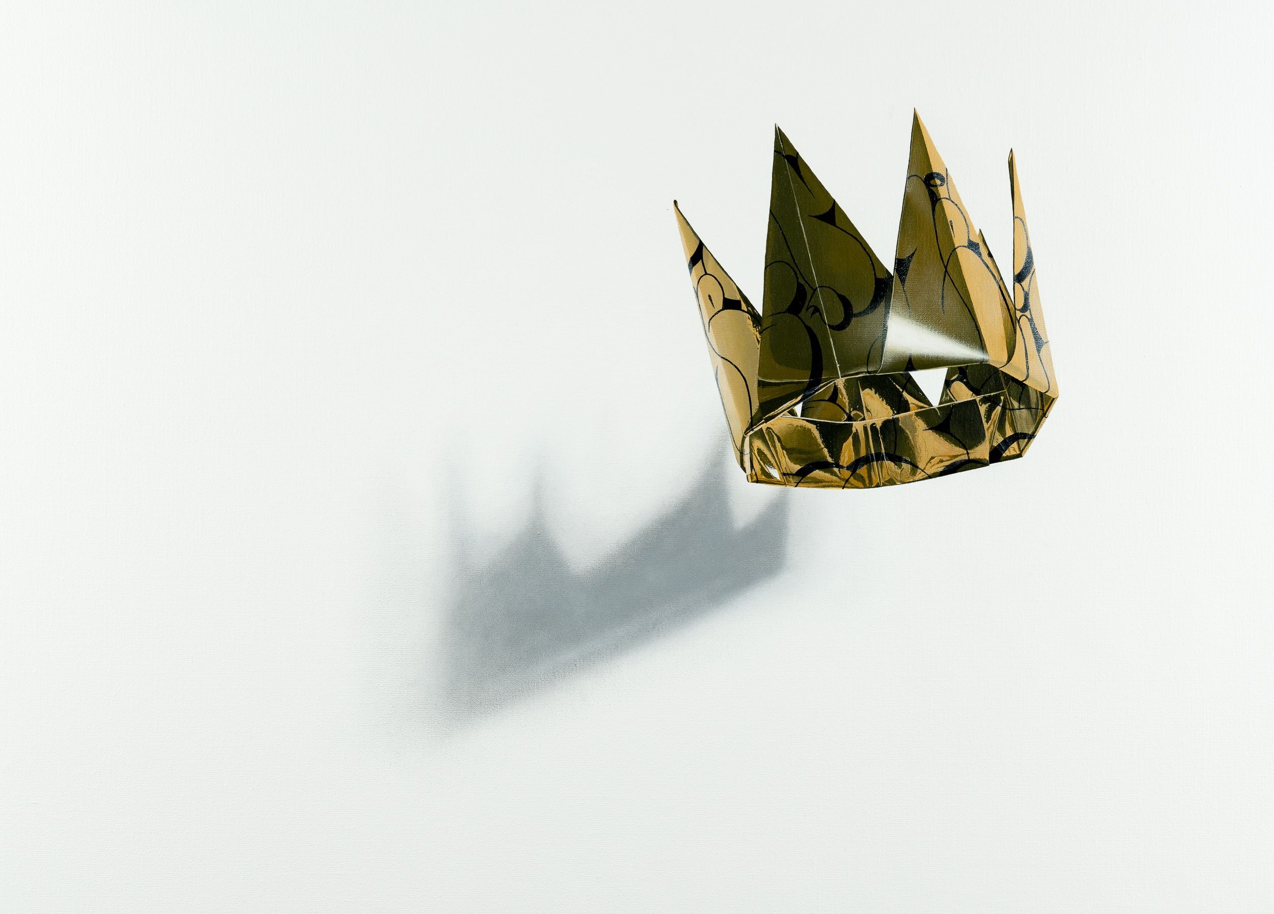 Golden Paper Crown I