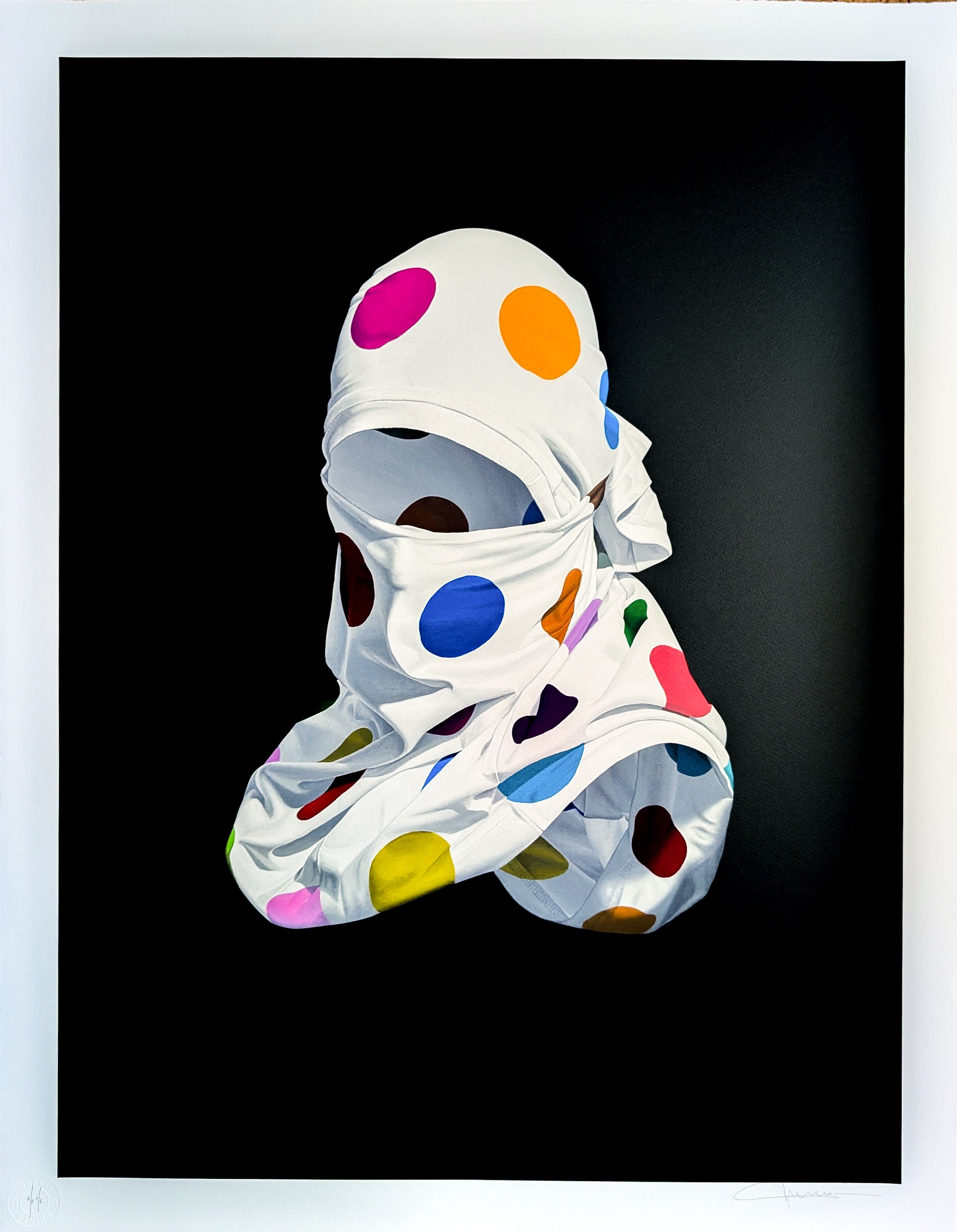 Shirt Mask V - Black BG