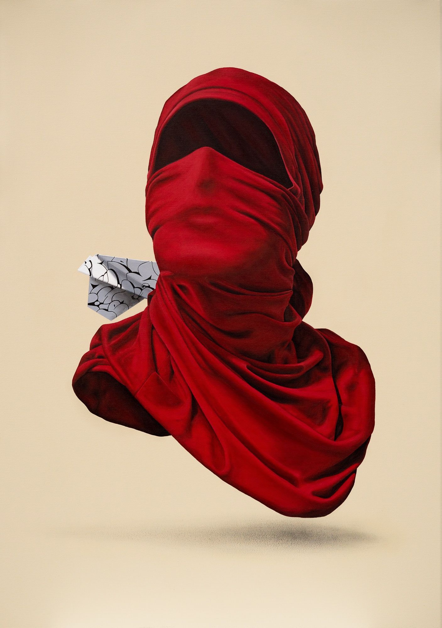 Shirt Mask X Paper Plane II